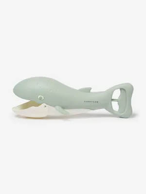 Kinder Sandkrallen Wal in Grün (36cm)