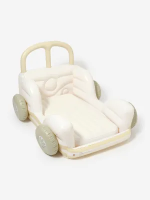 Kinder Übernachtungsbett Sommer Van in Beige (160cm)