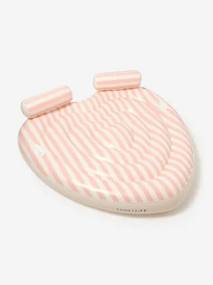 Kinder gestreifter Twin-Heart Lie-On Stole 