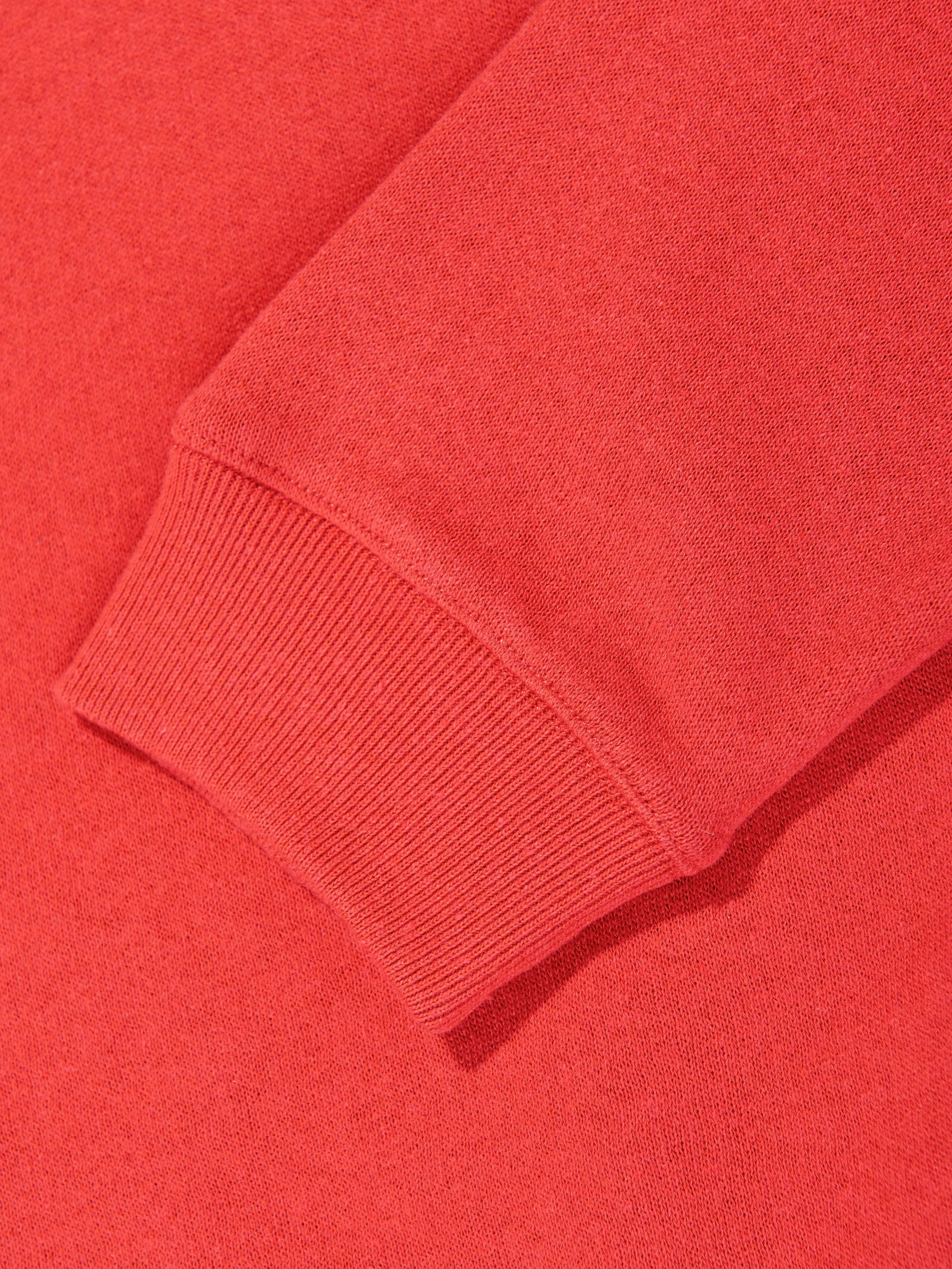 Kids Varsity Crest Sweatshirt in Rot