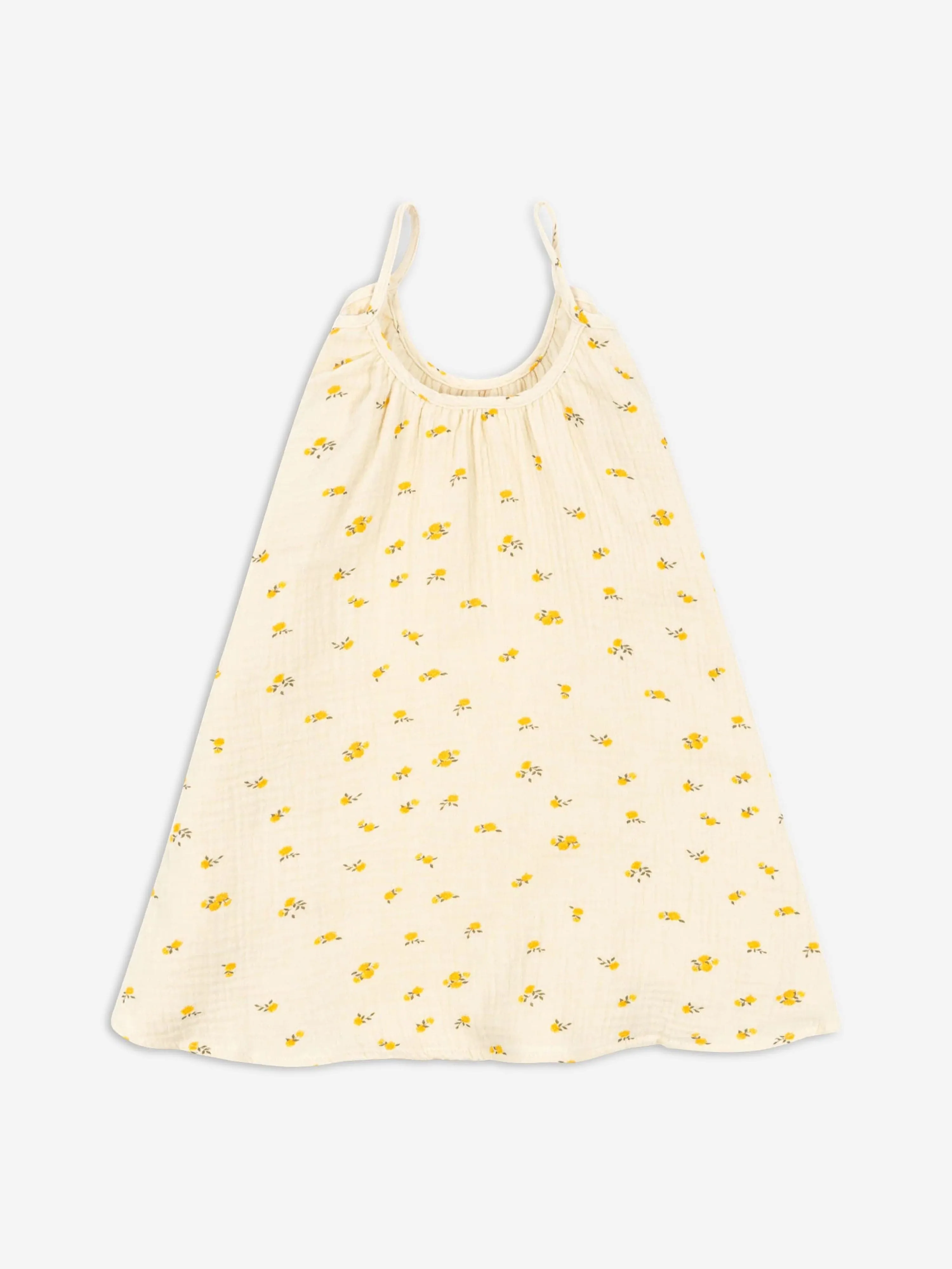 Konges Sløjd Mädchen Coco Sonnenkleid in Beige