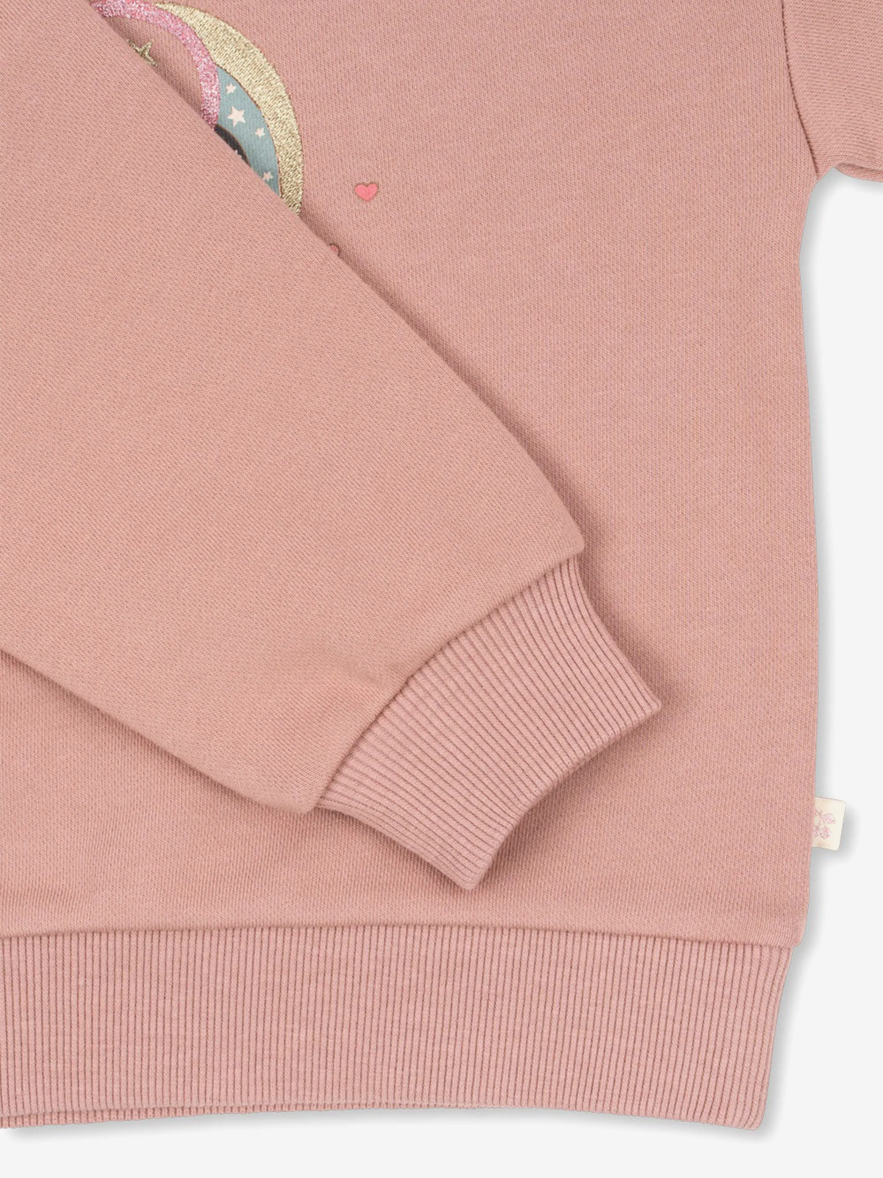 Konges Sl?jd Mädchen Lou Glitzer Sweatshirt in Rosa