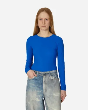 Langarm-Body Blau