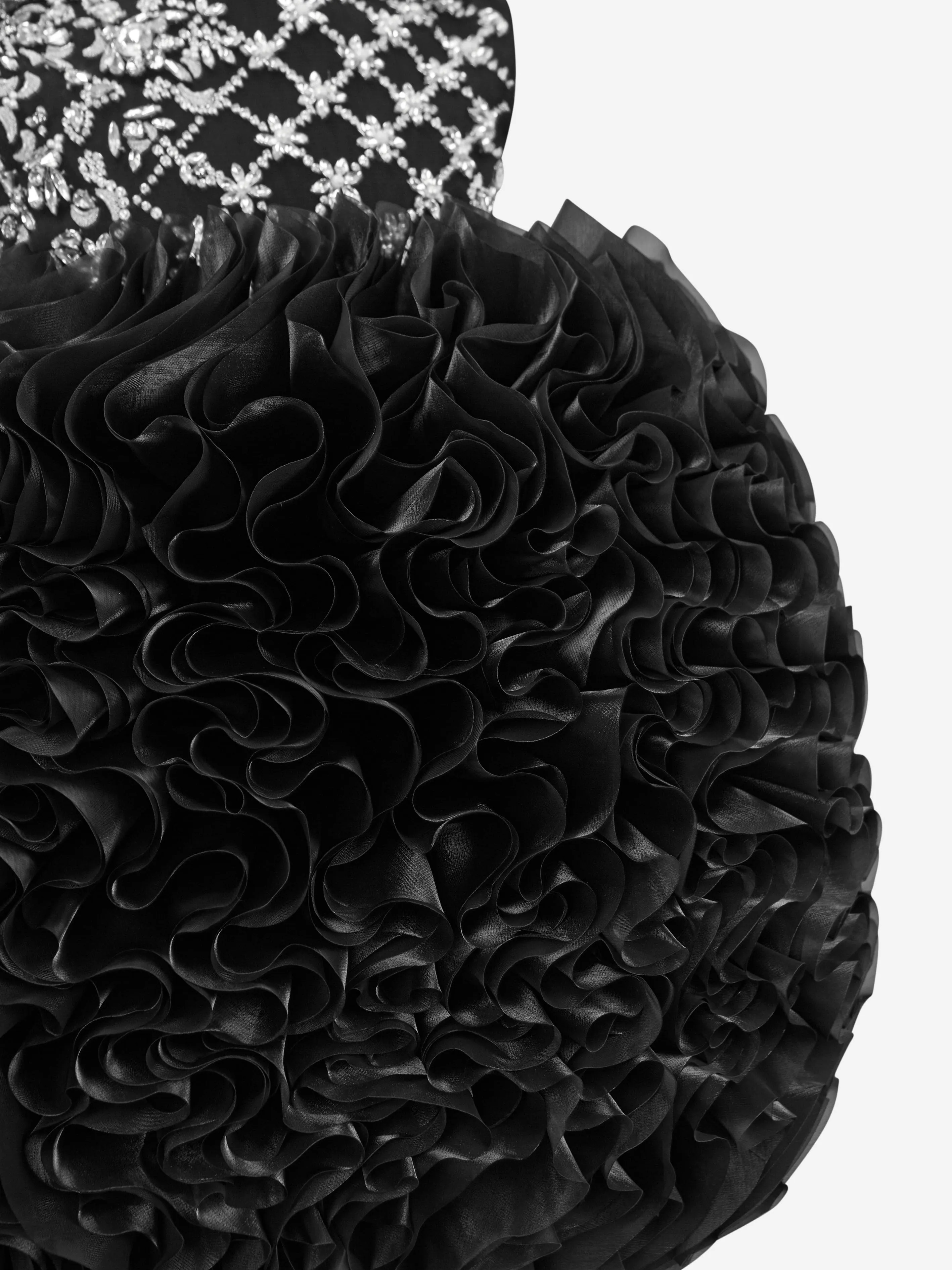 Maison Ava Mädchen Pomme Gelegenheitskleid in Schwarz