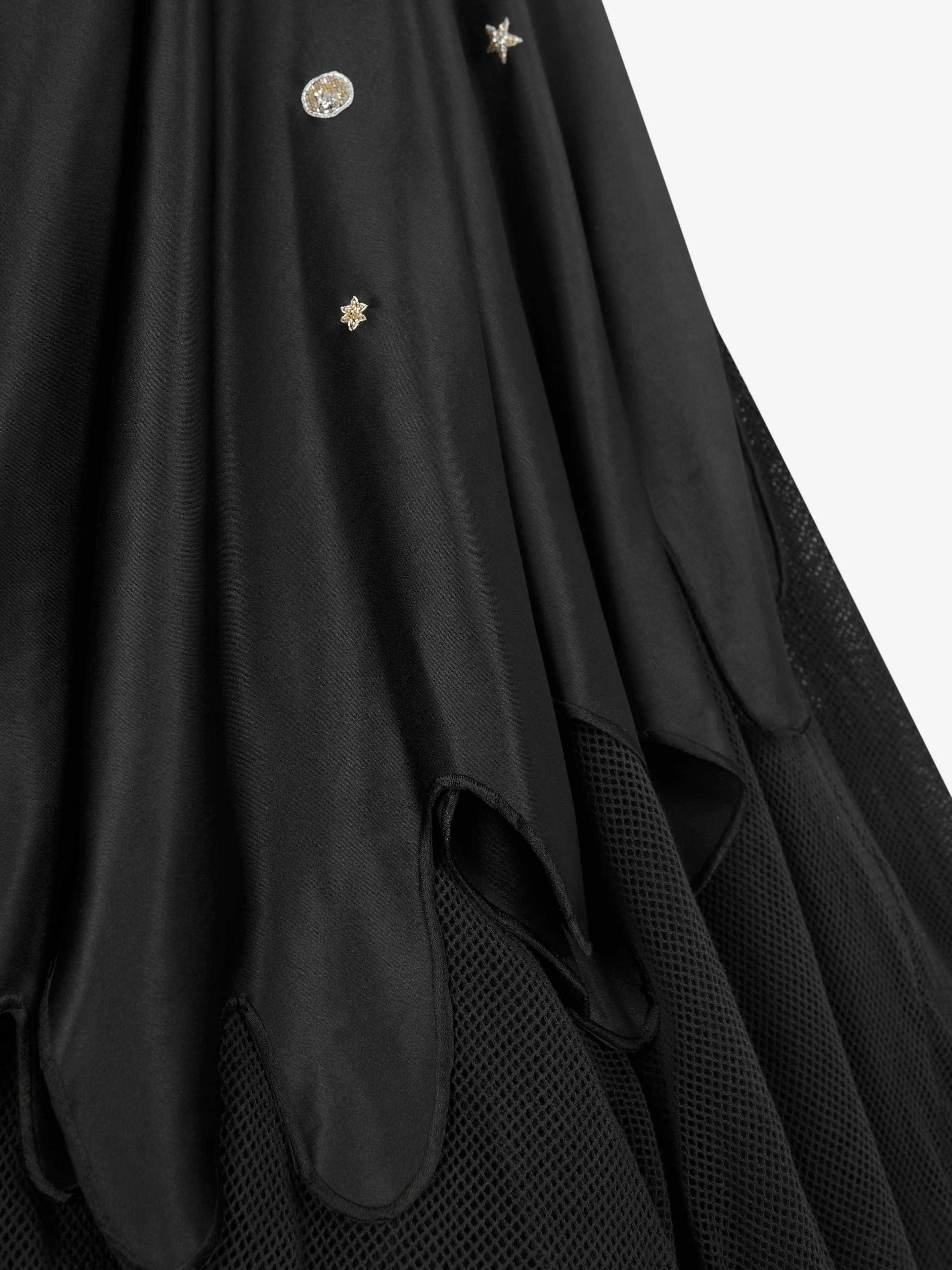 Maison Ava Mädchen Mittwoch Anlasskleid in Schwarz