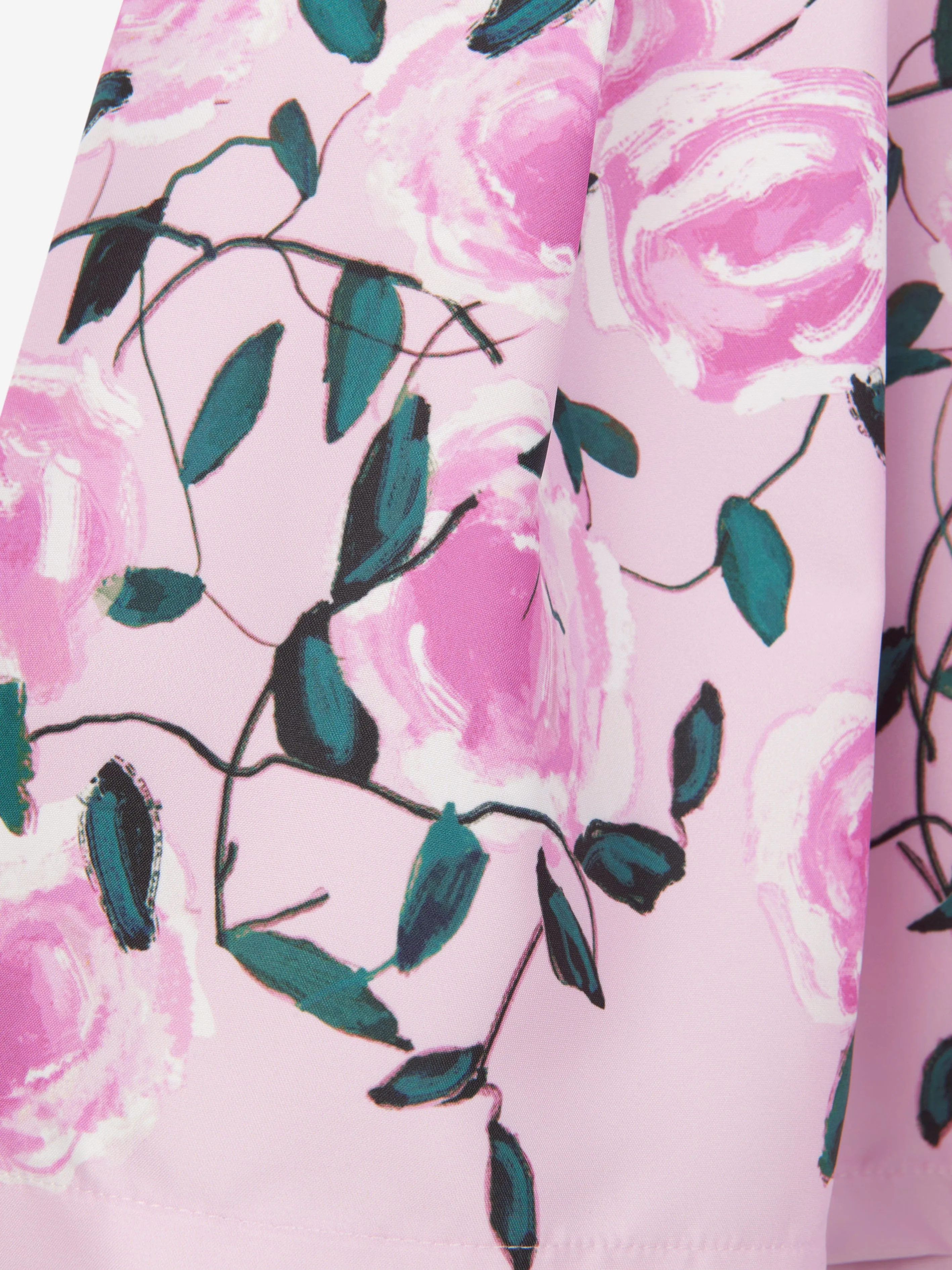 Mama Luma Mädchen Blumenkleid in Rosa