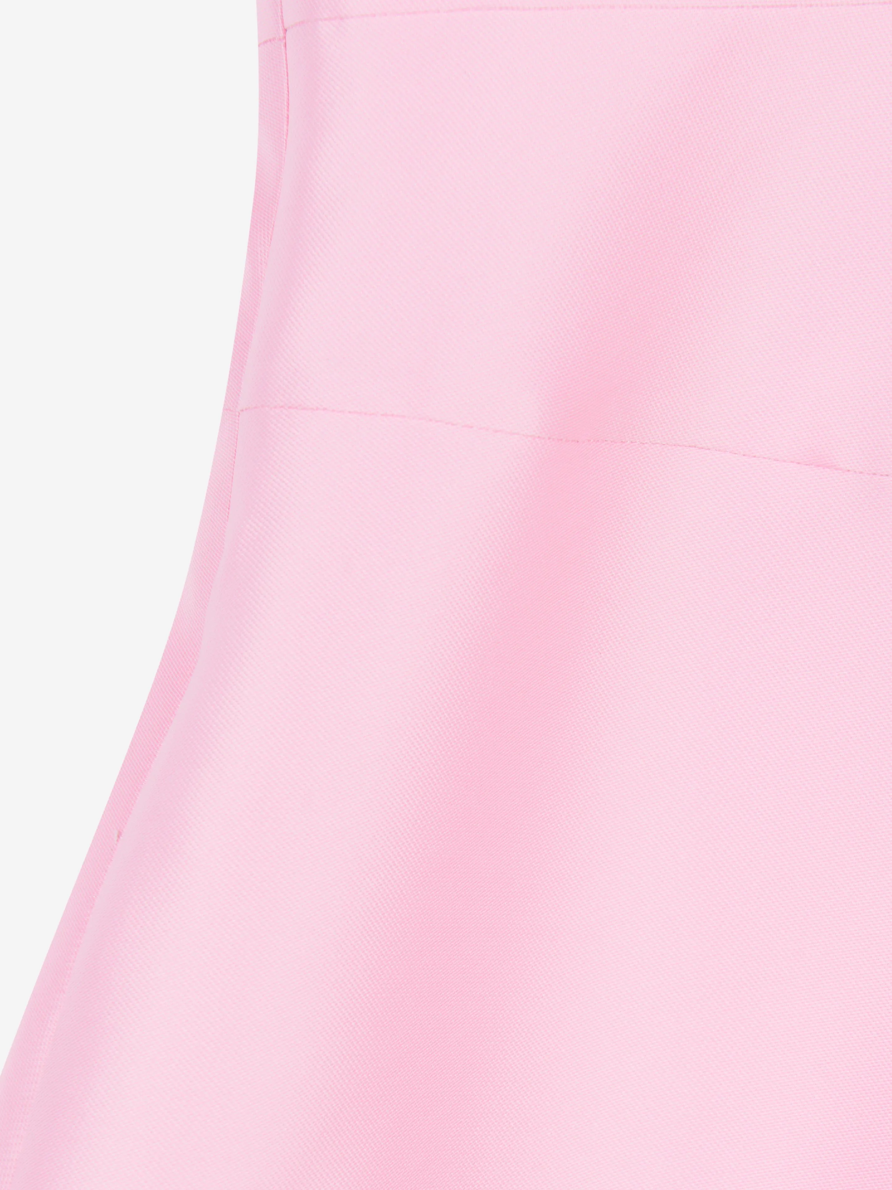 Mama Luma Girls Ein-Schulter Rüschenkleid in Rosa