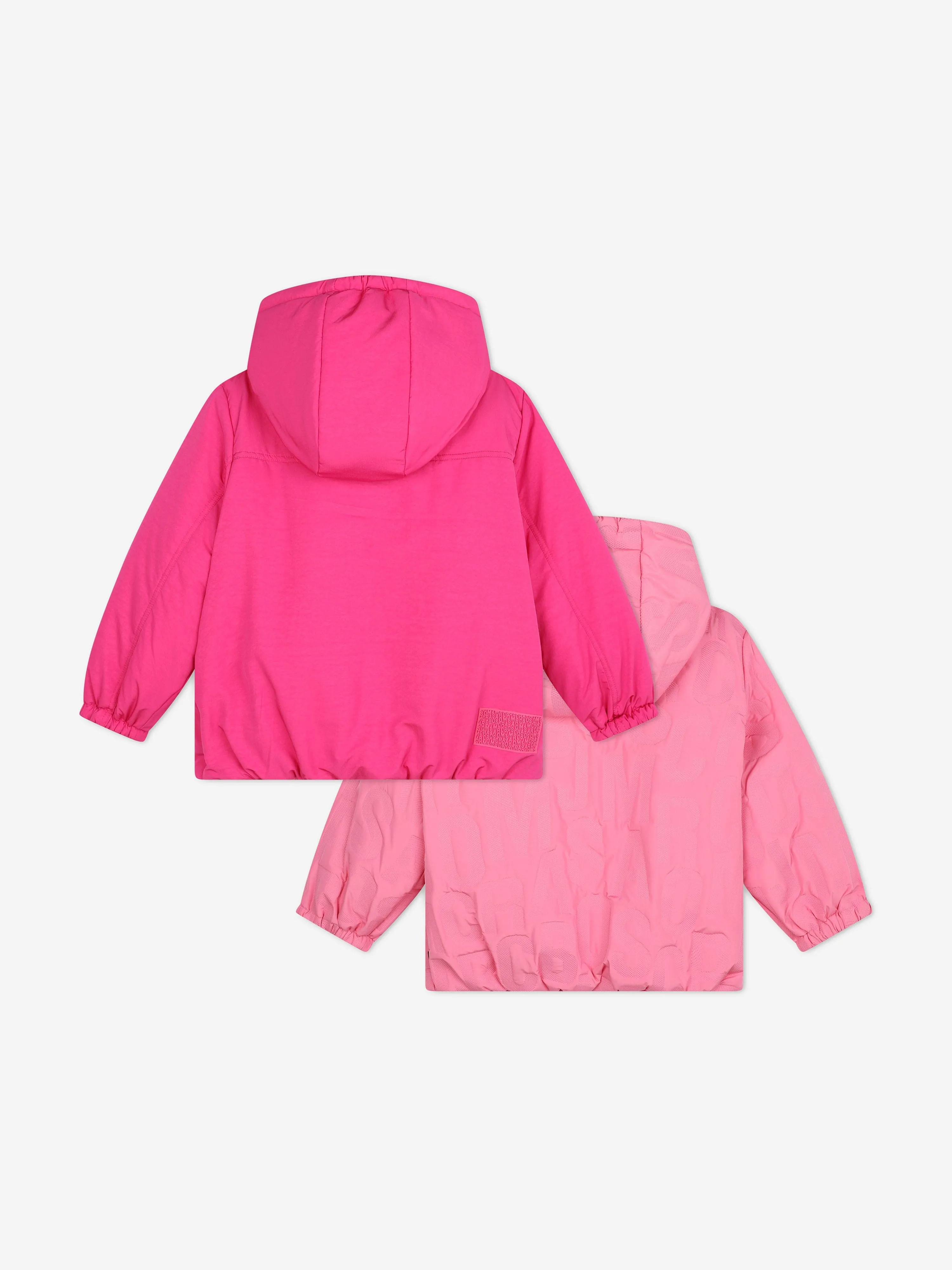 MARC JACOBS Girls Reversible Pufferjacke in Rosa