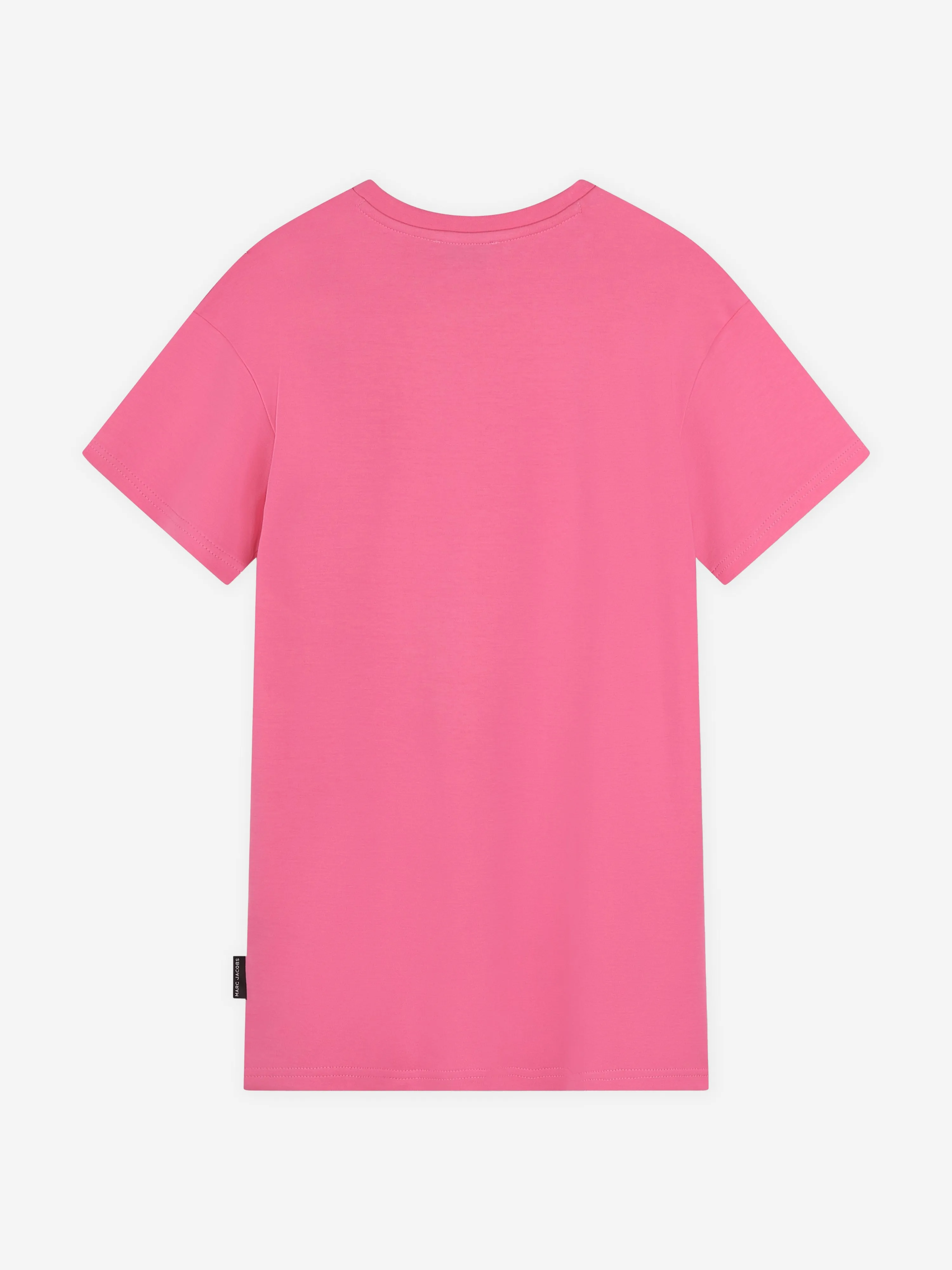 MARC JACOBS Girls Snapshot Bag T-Shirt-Kleid in Rosa