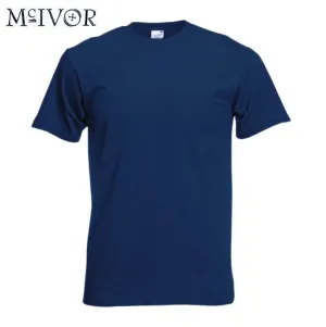 Mc Ivor Crew Neck Navy T-Shirt Marineblau