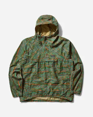 Herren Funhoggers Anorak Jacke Quilty Fitz / Herzblattgrün