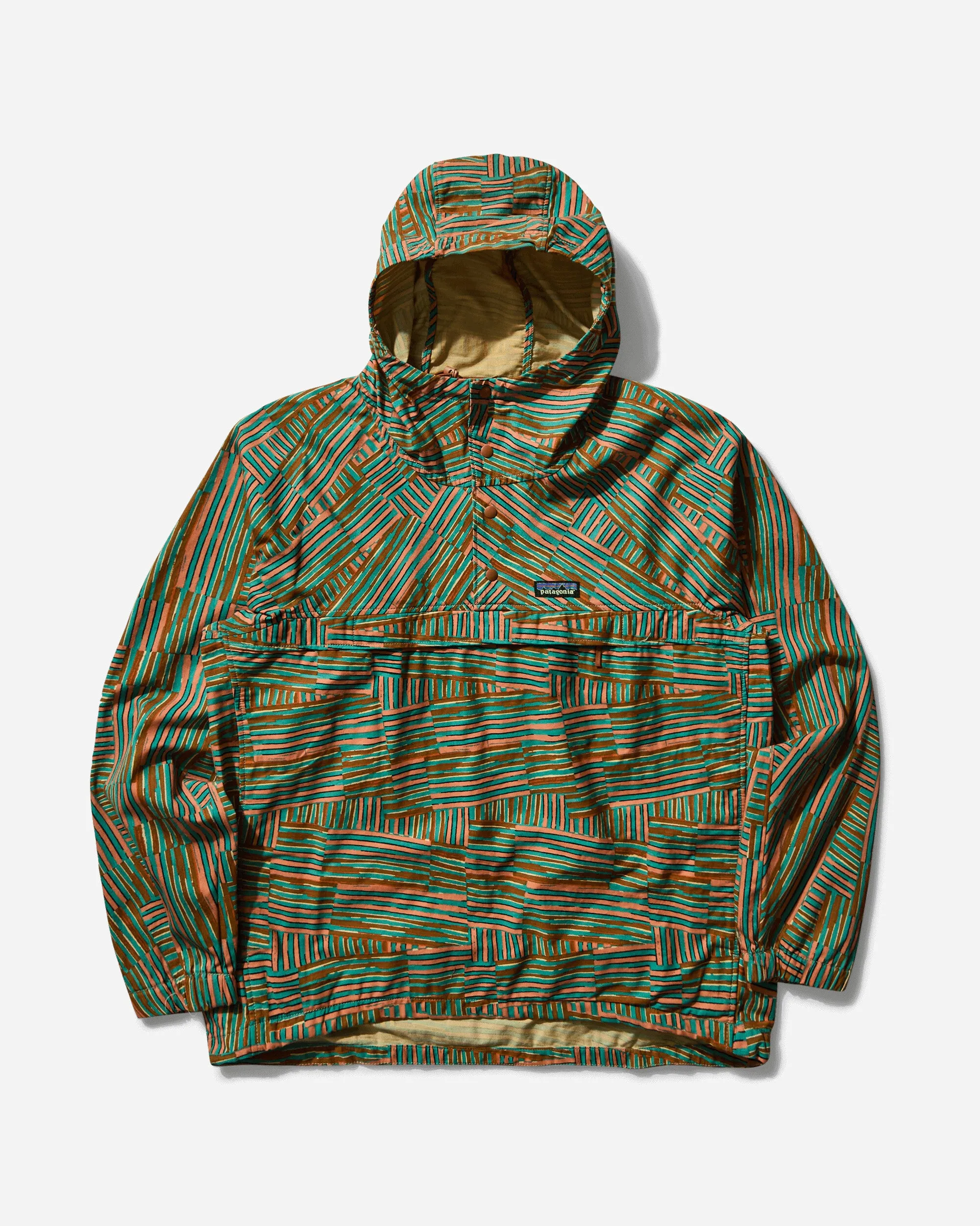 Herren Funhoggers Anorak Jacke Quilty Fitz / Herzblattgrün