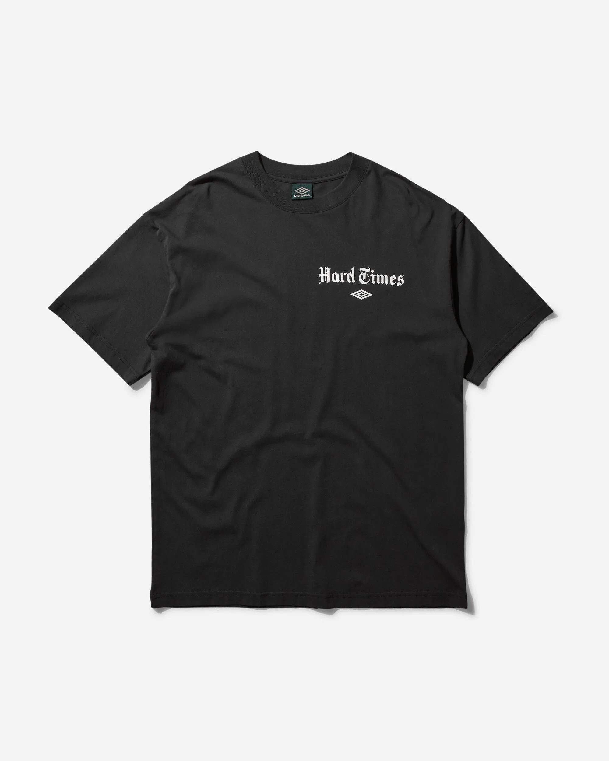 Herren Hard Times T-Shirt Schwarz