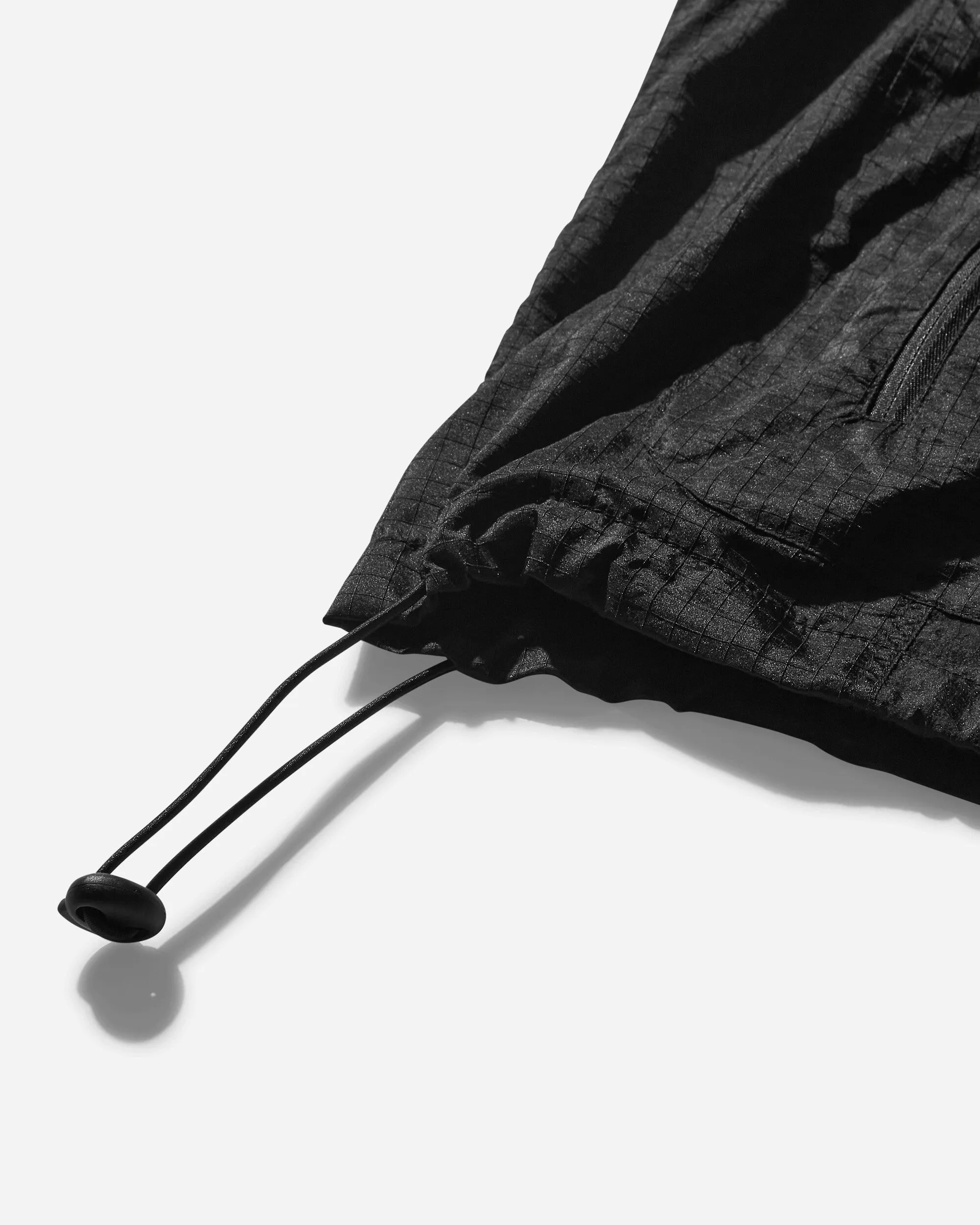 Herren Nylite Texturierte Panel Jacke Schwarz