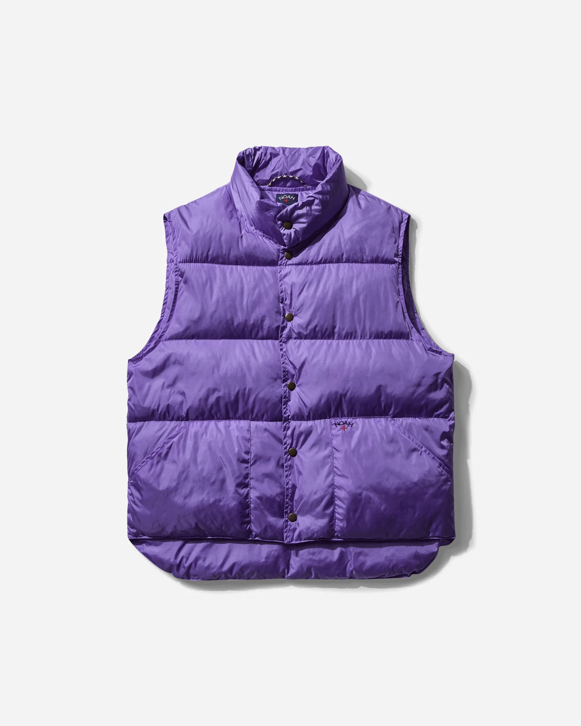 Herren Steppweste Violett