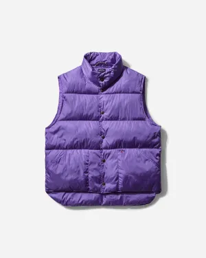 Herren Steppweste Violett
