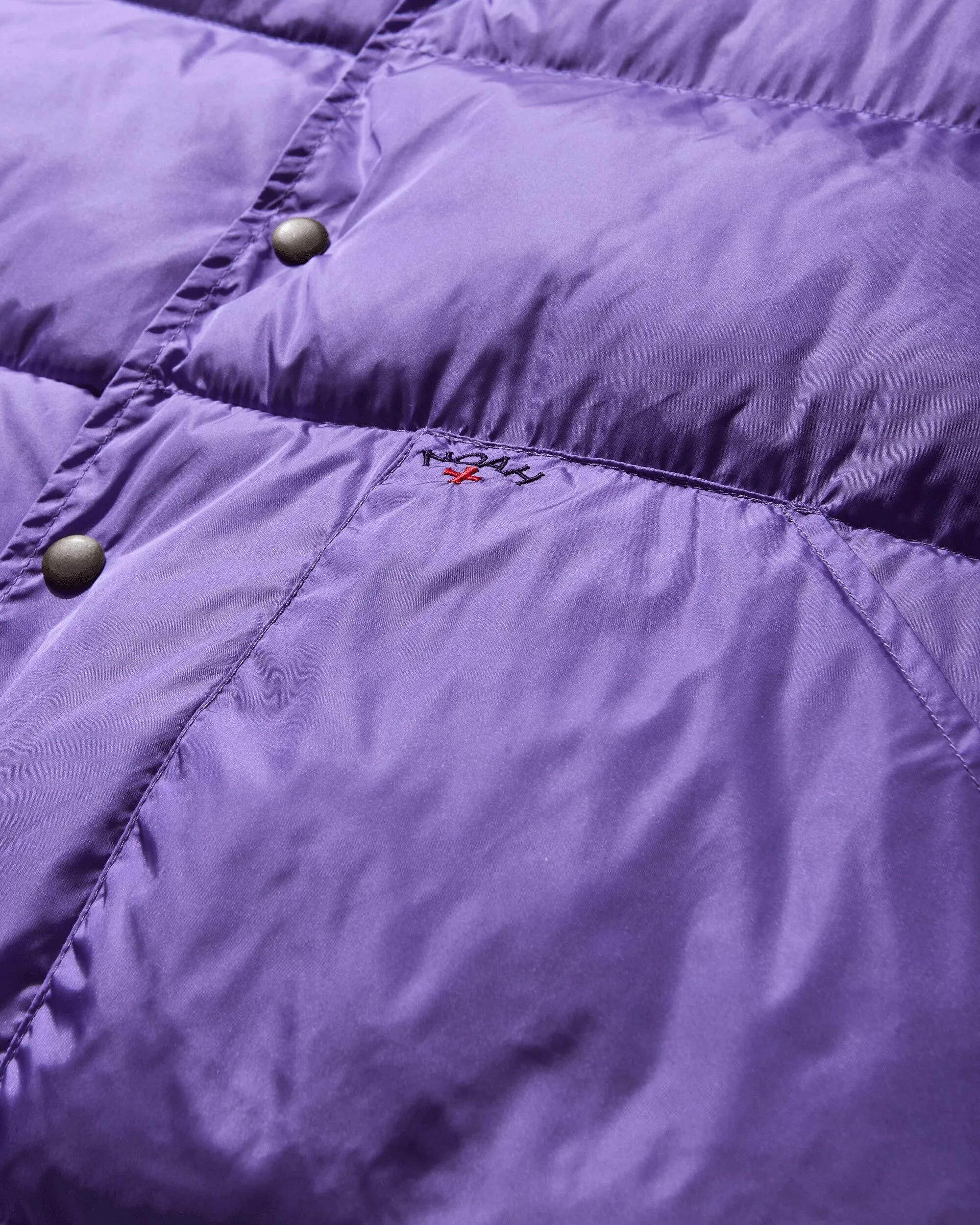 Herren Steppweste Violett