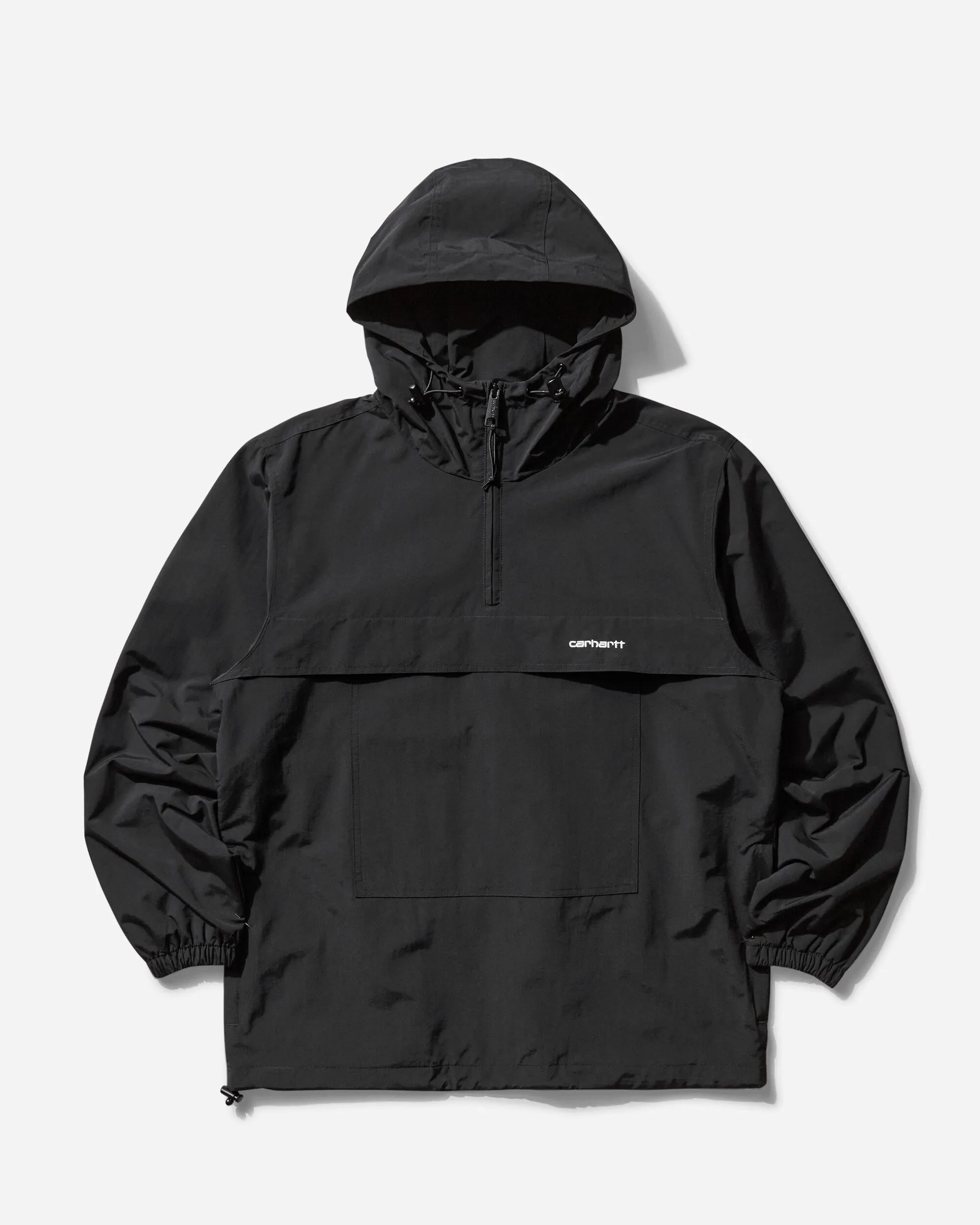 Herren Windbreaker Pullover Schwarz