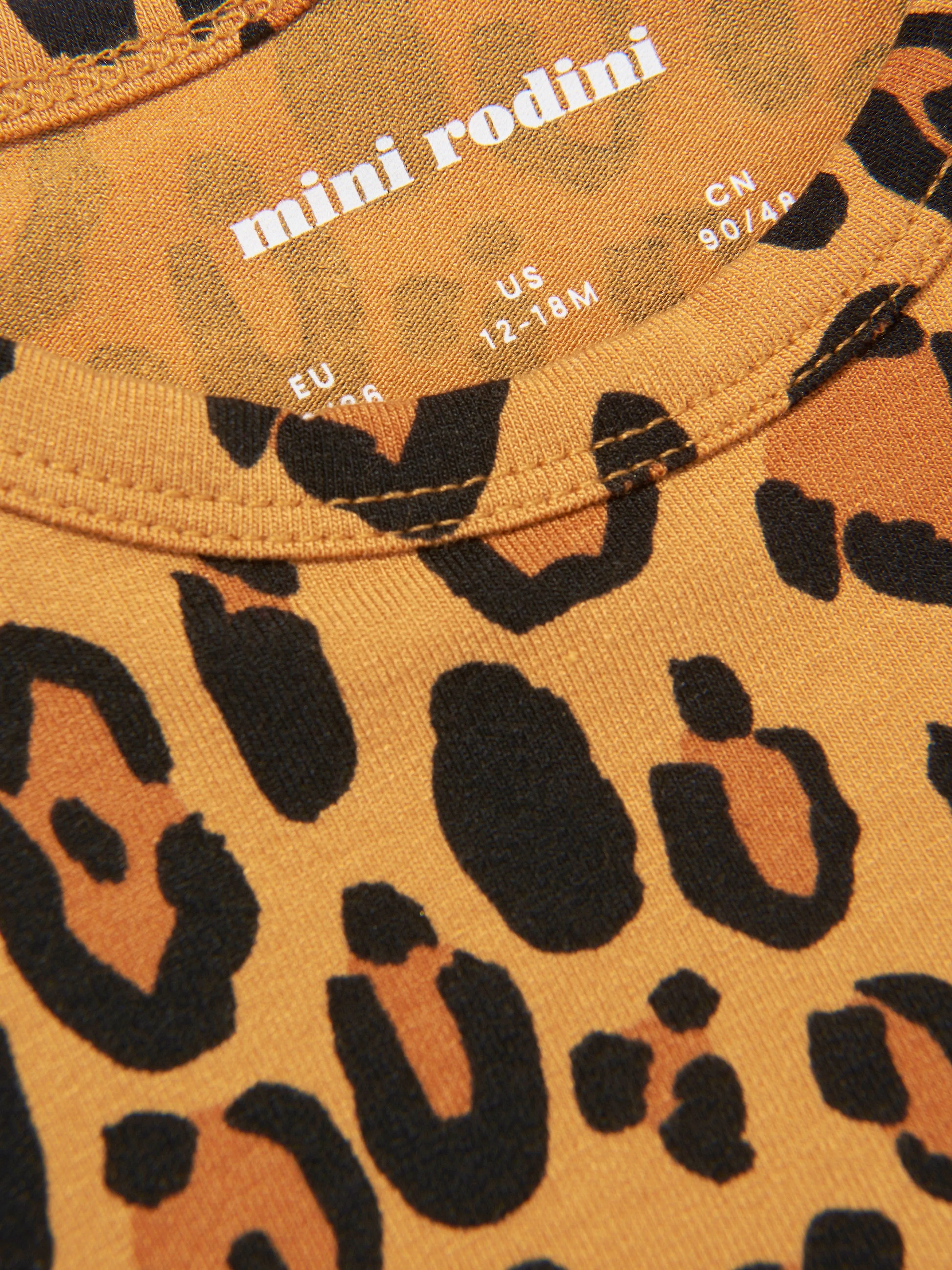 Mini Rodini Mädchen Leopardenprint T-Shirt
