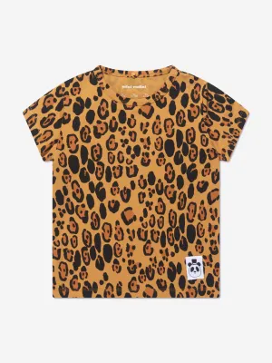 Mini Rodini Mädchen Leopardenprint T-Shirt
