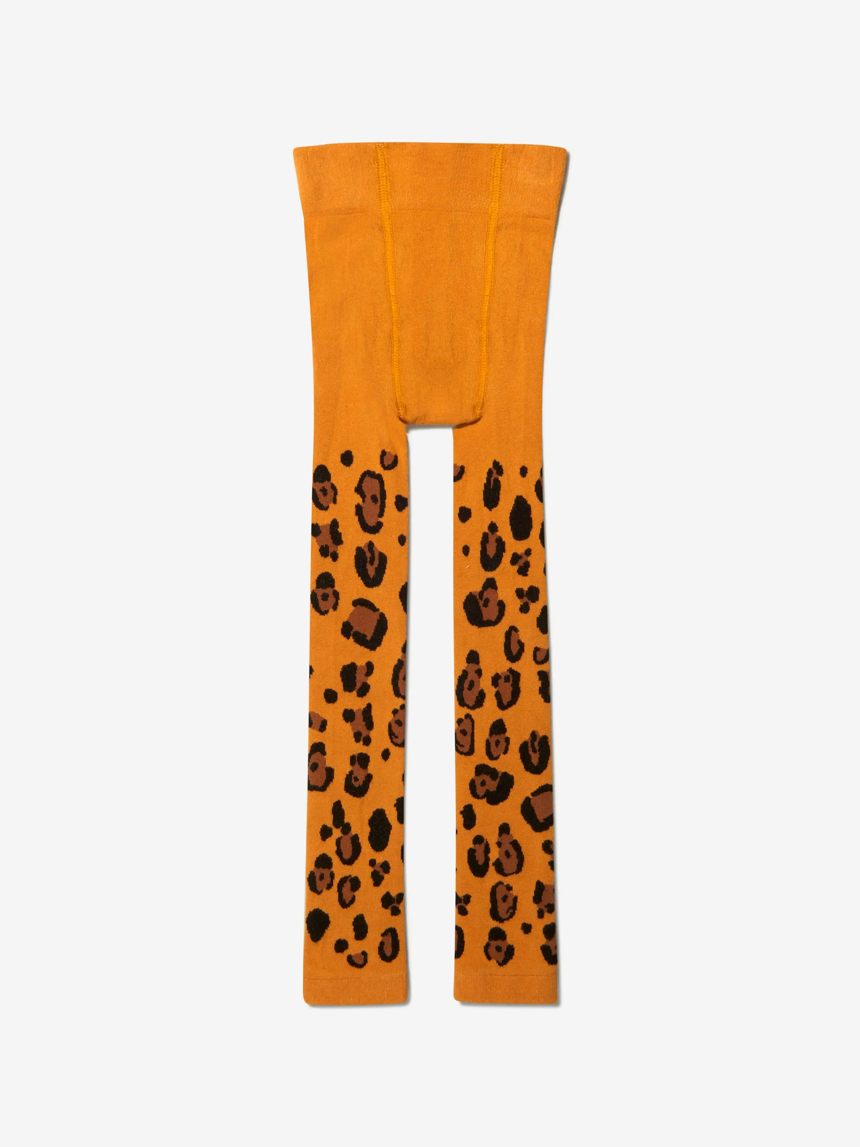 Mini Rodini Mädchen Bio-Baumwolle Leopard Leggings (2er Pack)