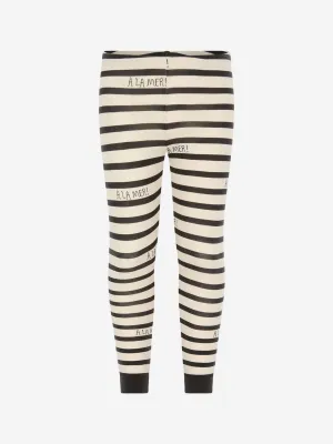 Mini Rodini Kinder Baumwoll-Streifen Leggings