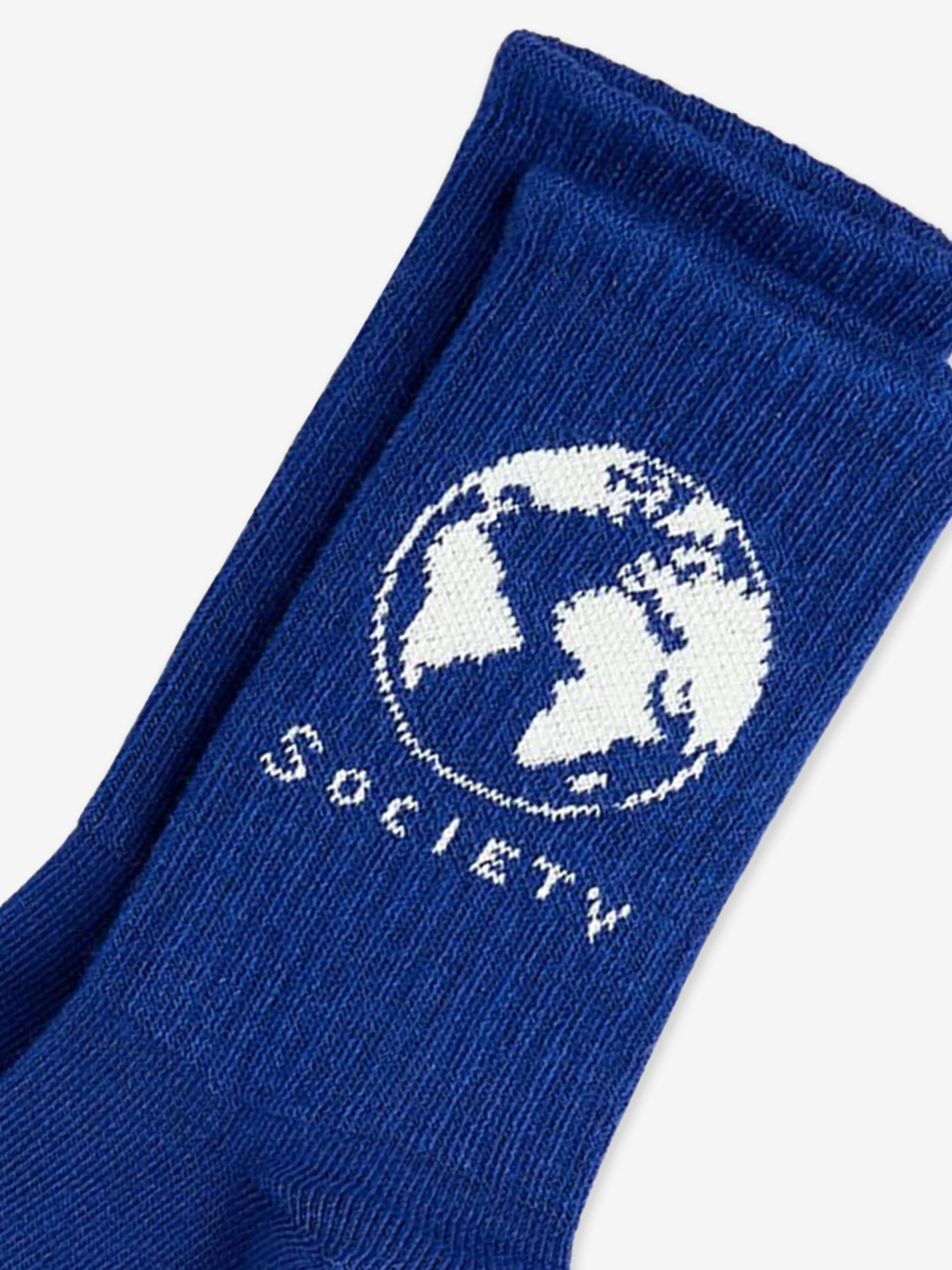 Mini Rodini Kids Society Socken in Blau