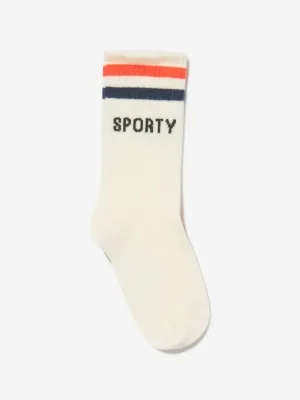 Mini Rodini Kids Sporty Socken in Weiß