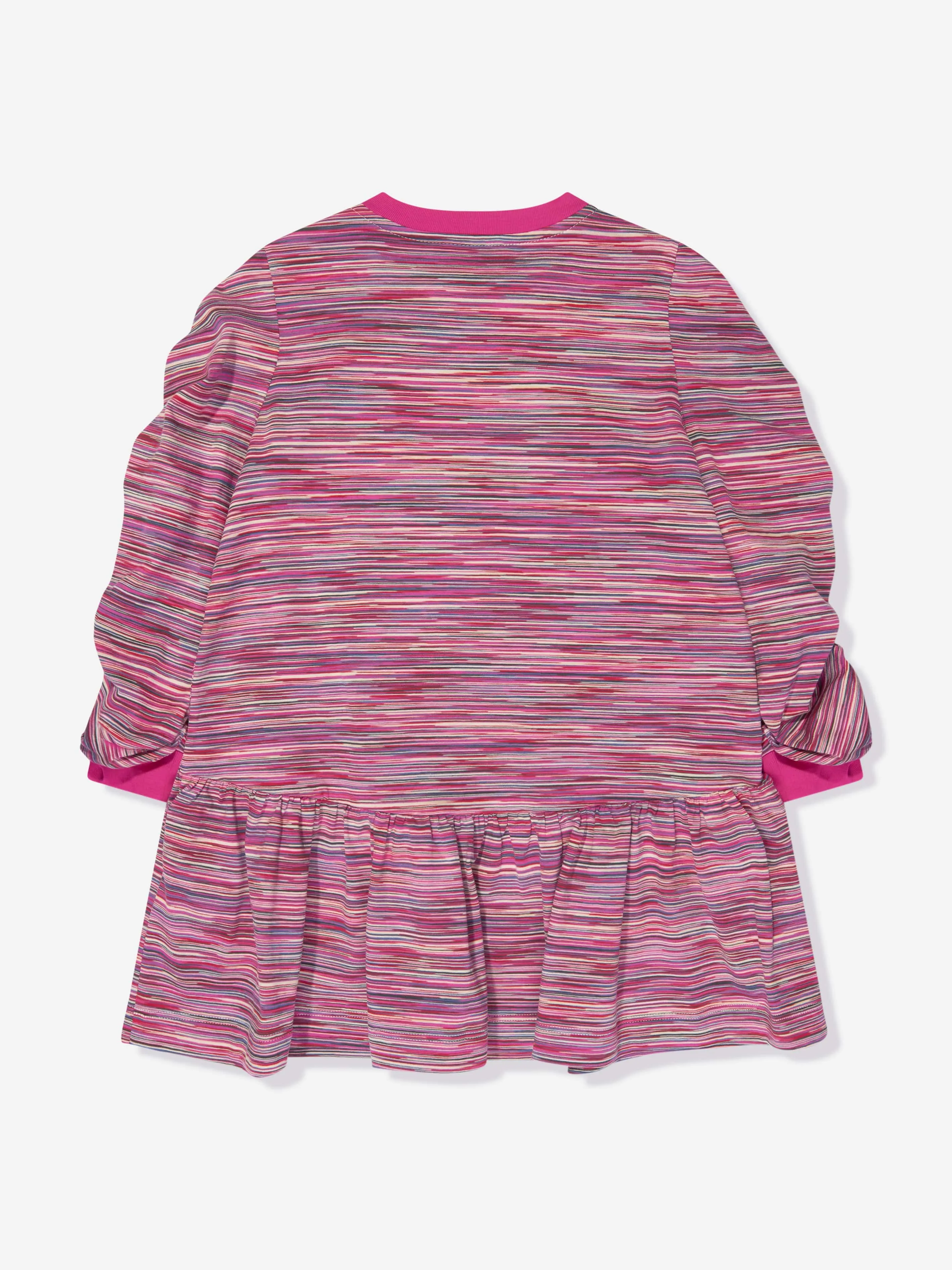 Missoni Mädchen Jersey-Kleid in Rosa