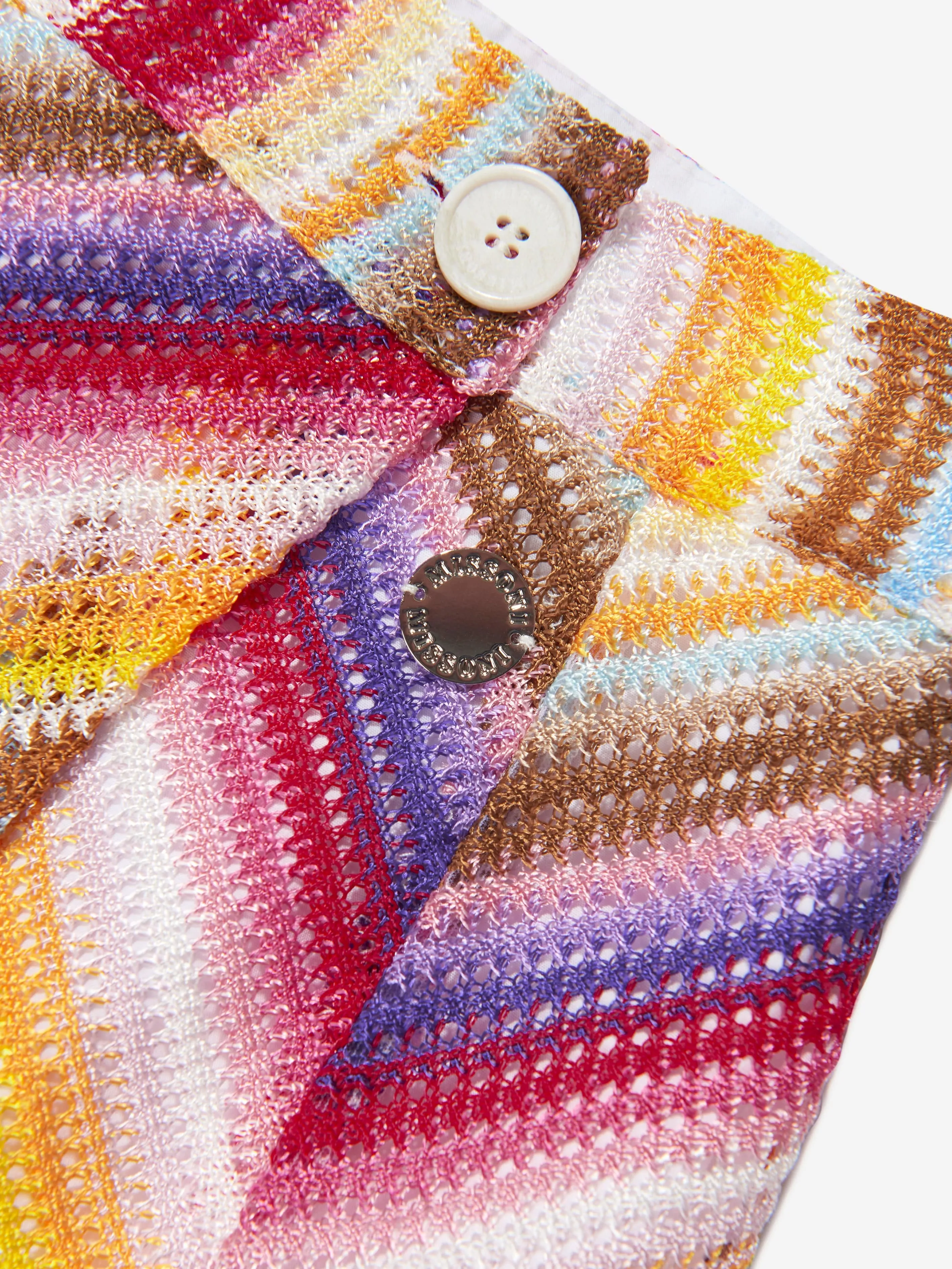 Missoni Mädchen Gestreifter Rock in Mehrfarben
