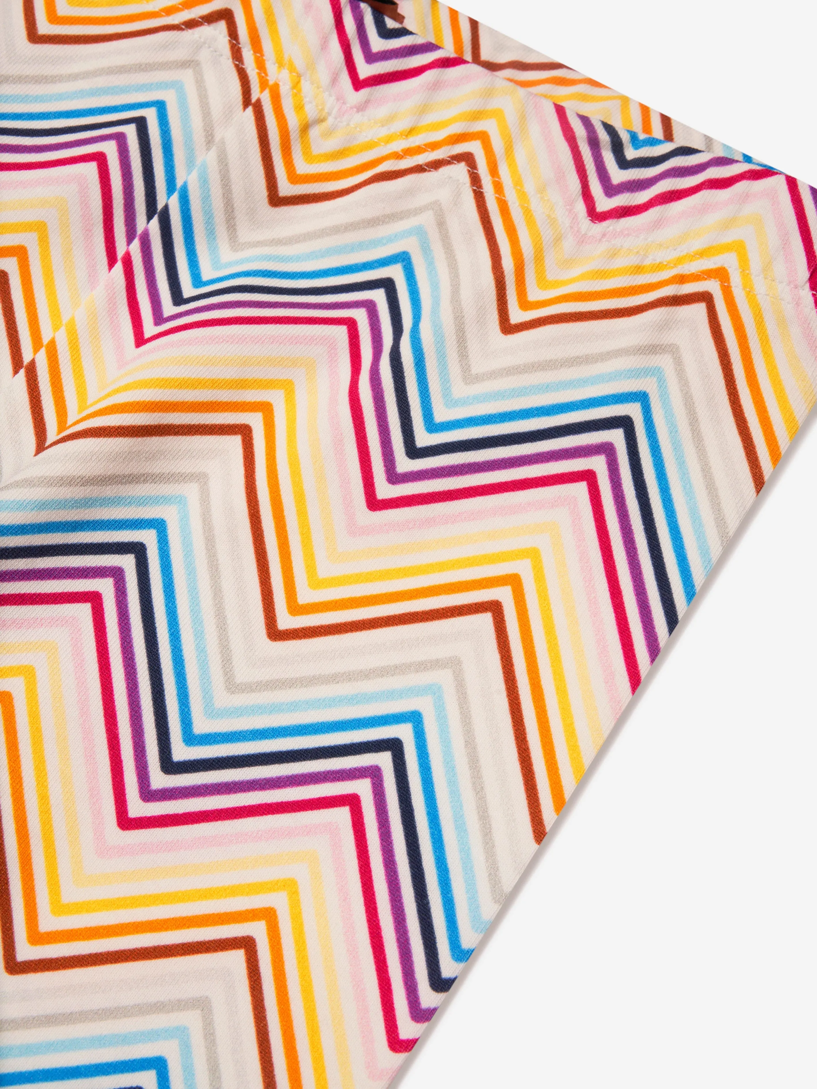 Missoni Mädchen Zickzack-Leggings in Mehrfarben