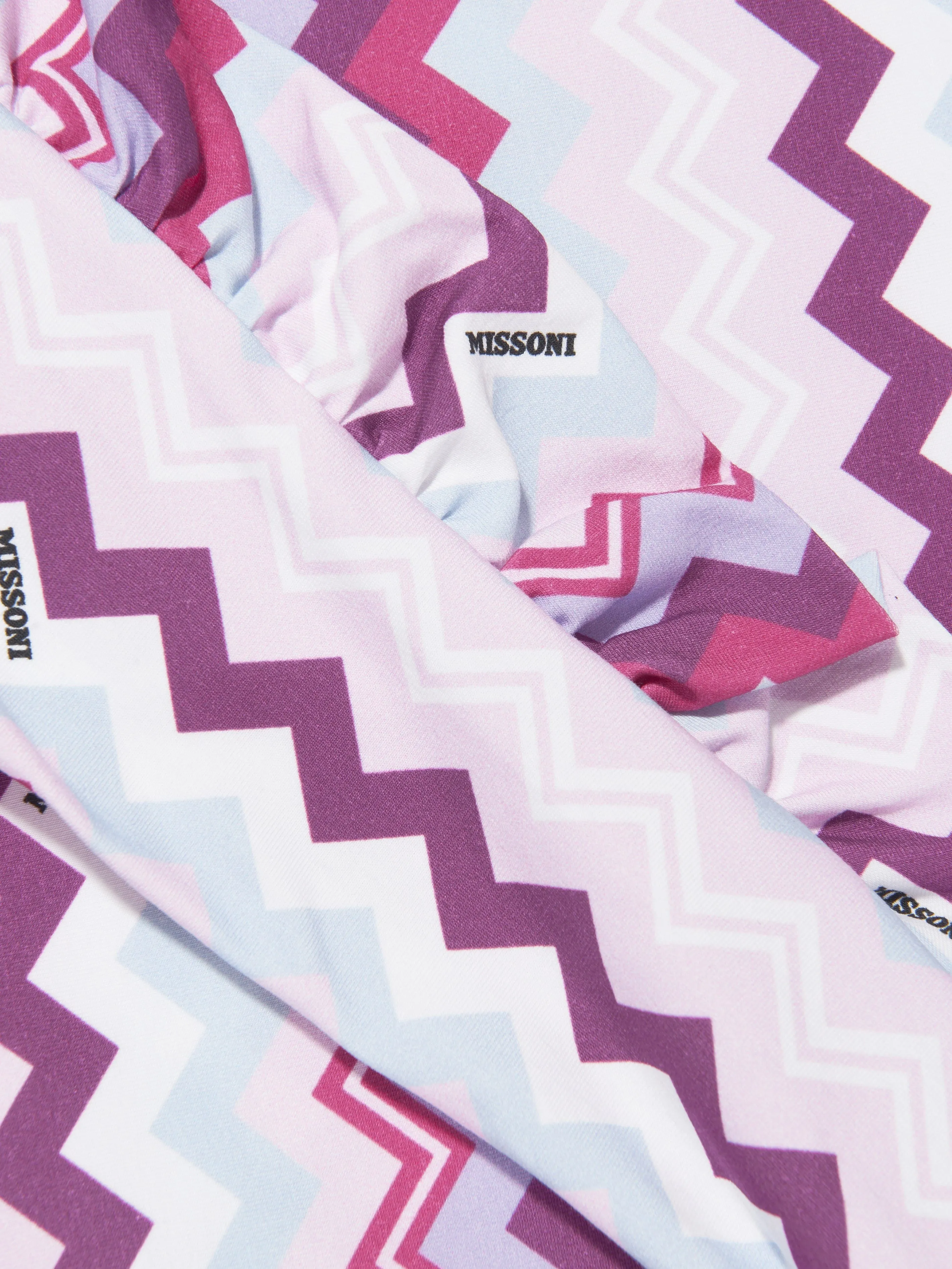 Missoni Mädchen Zickzack-Kleid in Rosa