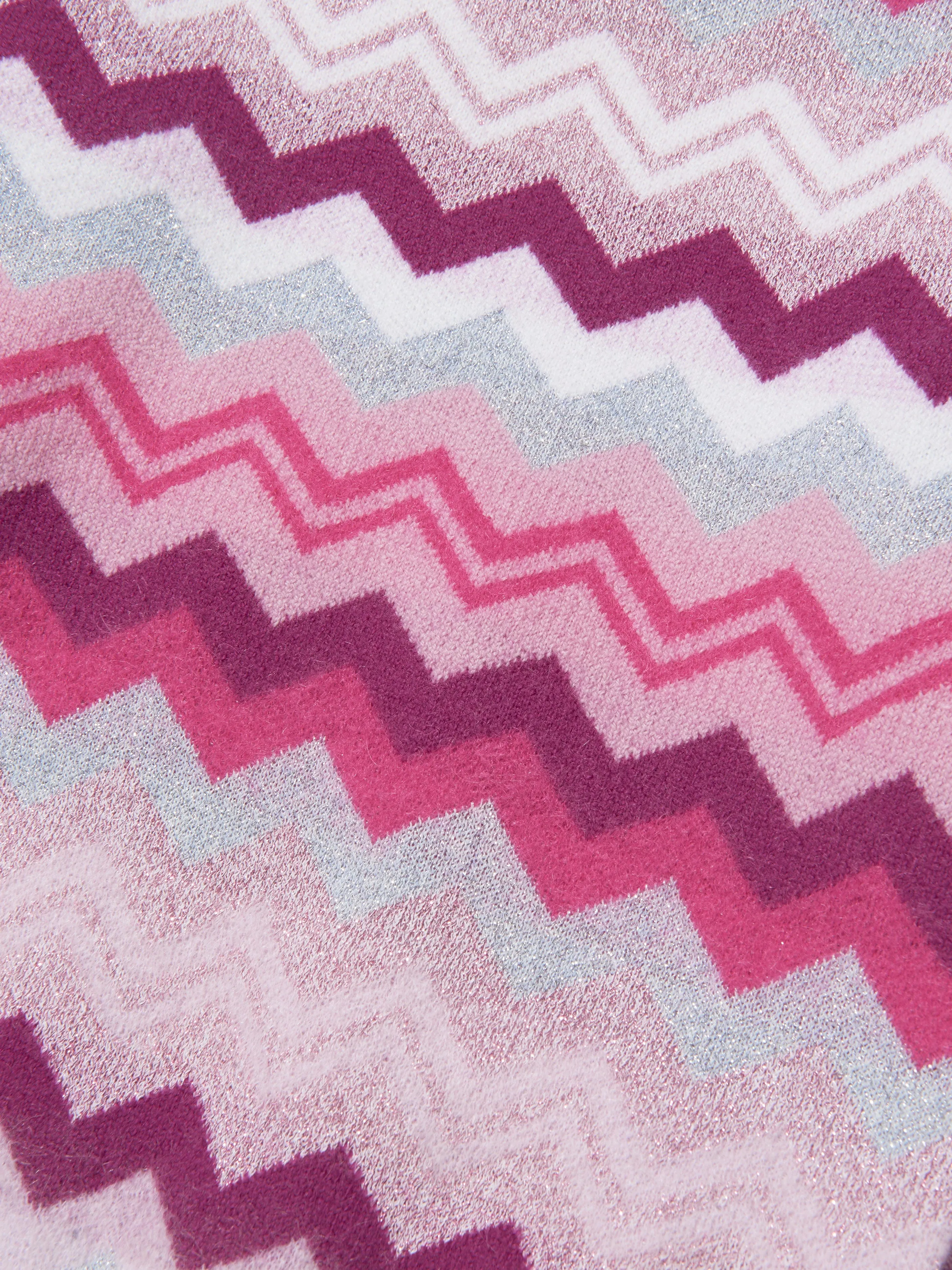 Missoni Mädchen Zickzack Pullover in Rosa