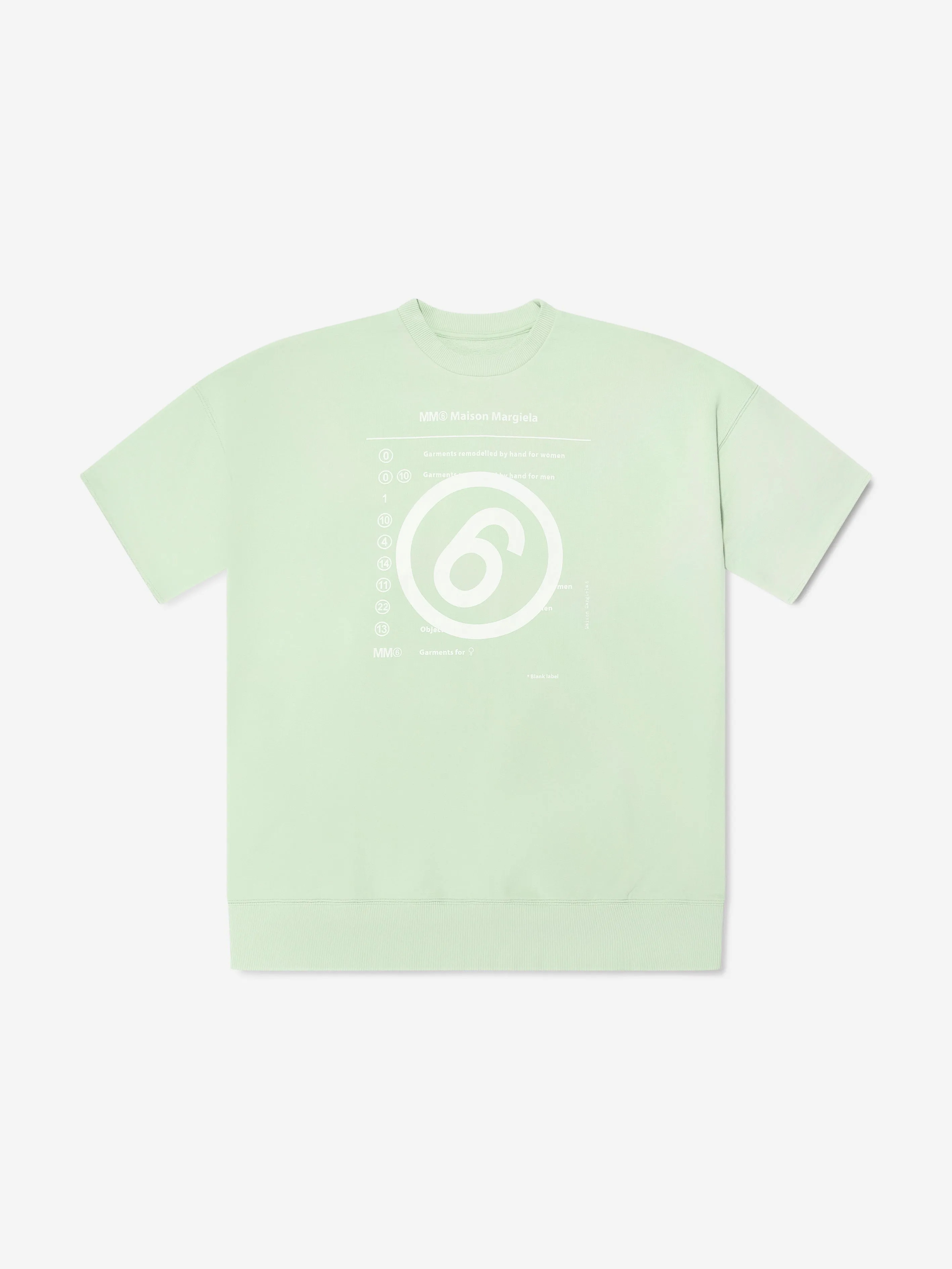 MM6 Maison Margiela Mädchen Logo Strickkleid in Grün