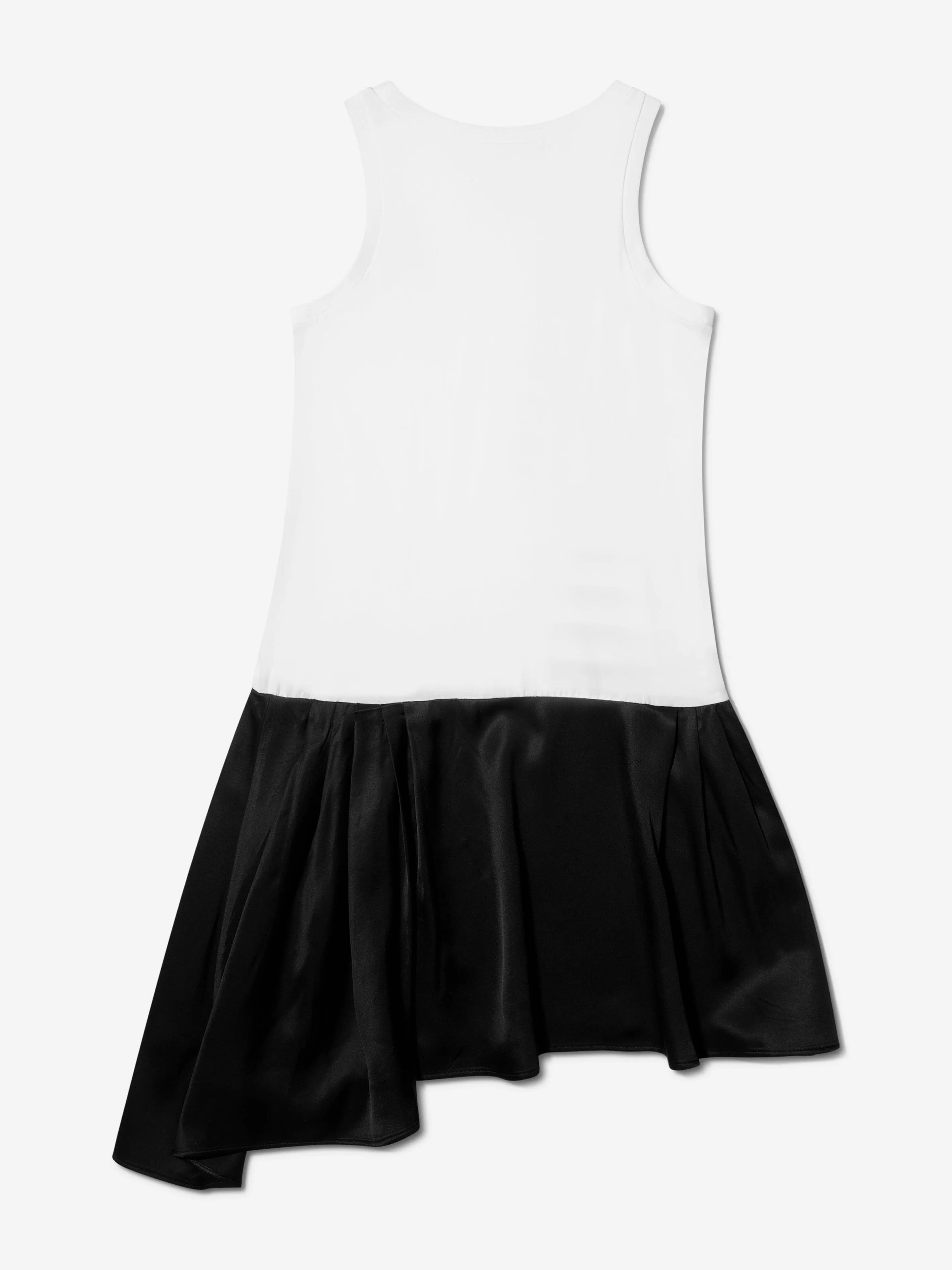 MM6 Maison Margiela Kinder Trägerkleid in Weiß