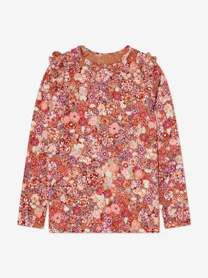 Molo Baby Mädchen Bio-Baumwoll Langarm T-Shirt in Rosa