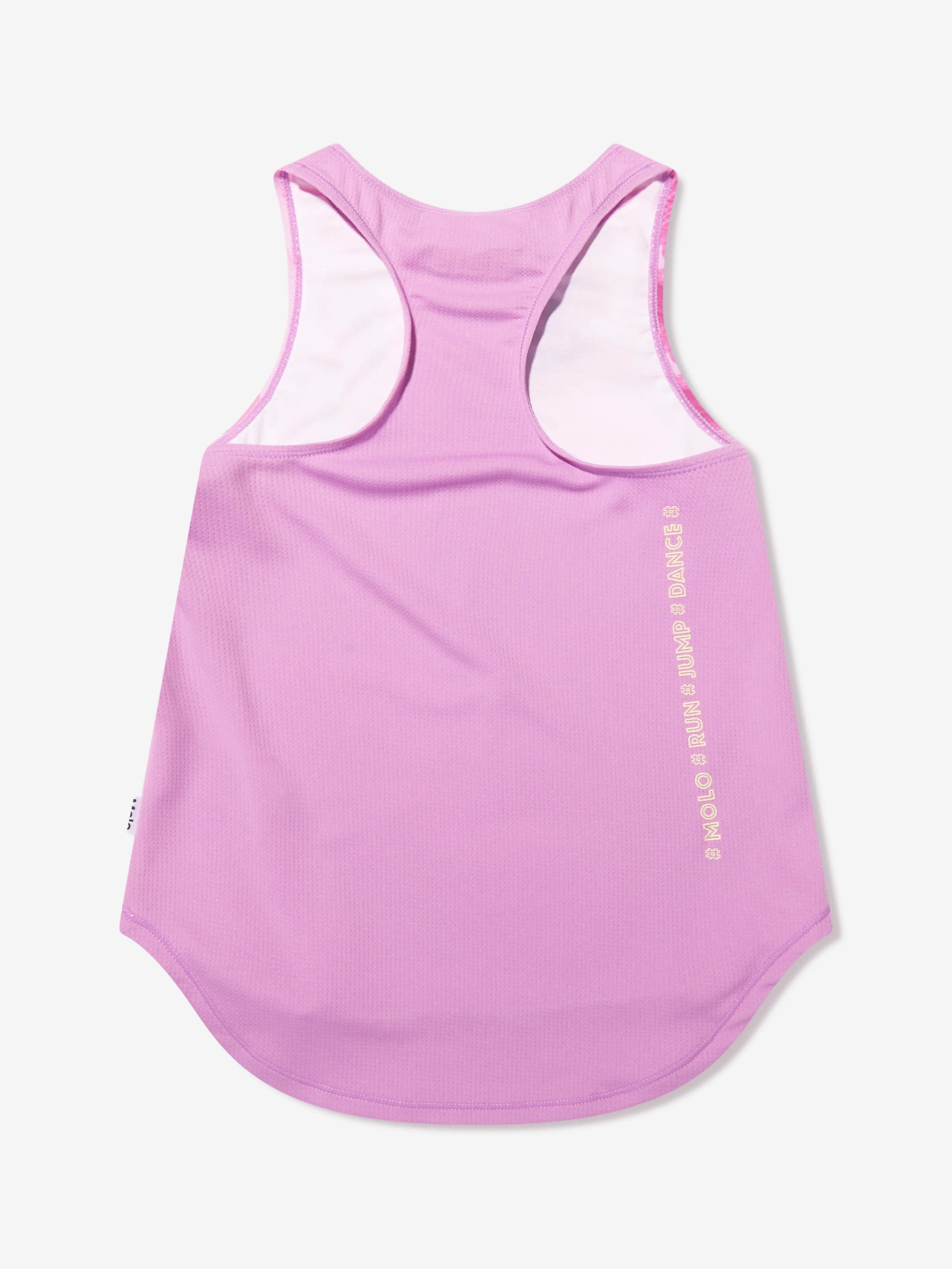 Molo Mädchen Blumen Oriana Sport Trägertop in Rosa