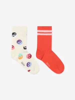 Molo Kids Yin Yang Druck Socken-Set in Mehrfarben