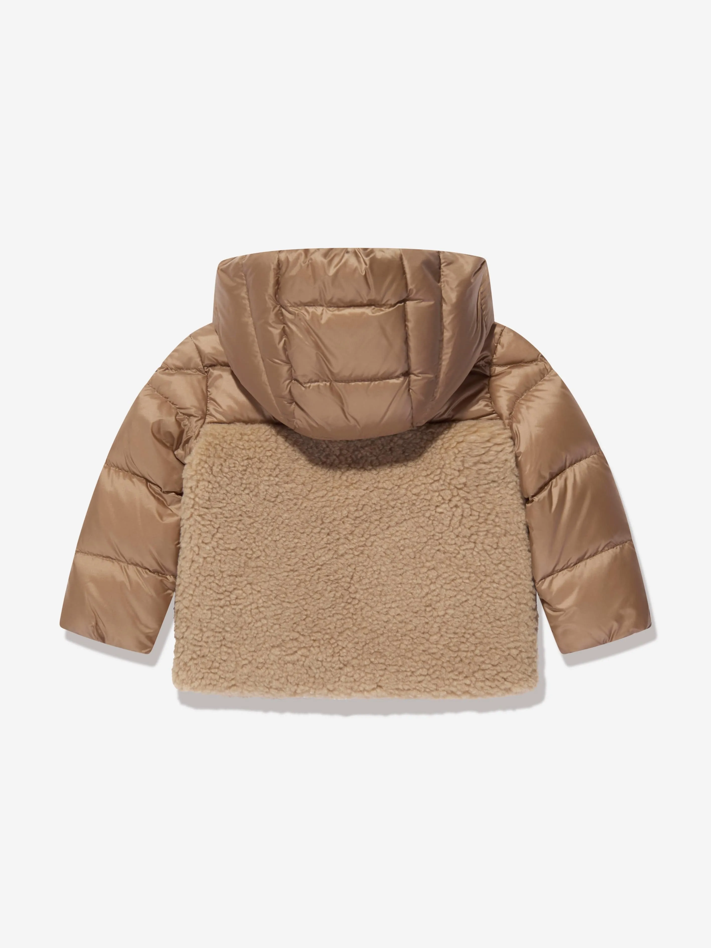 Moncler Enfant Baby Mädchen Daunengefütterte Amin Jacke in Beige