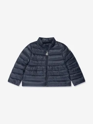 Moncler Enfant Baby Girls Daunengefütterte Joelle Jacke in Marine