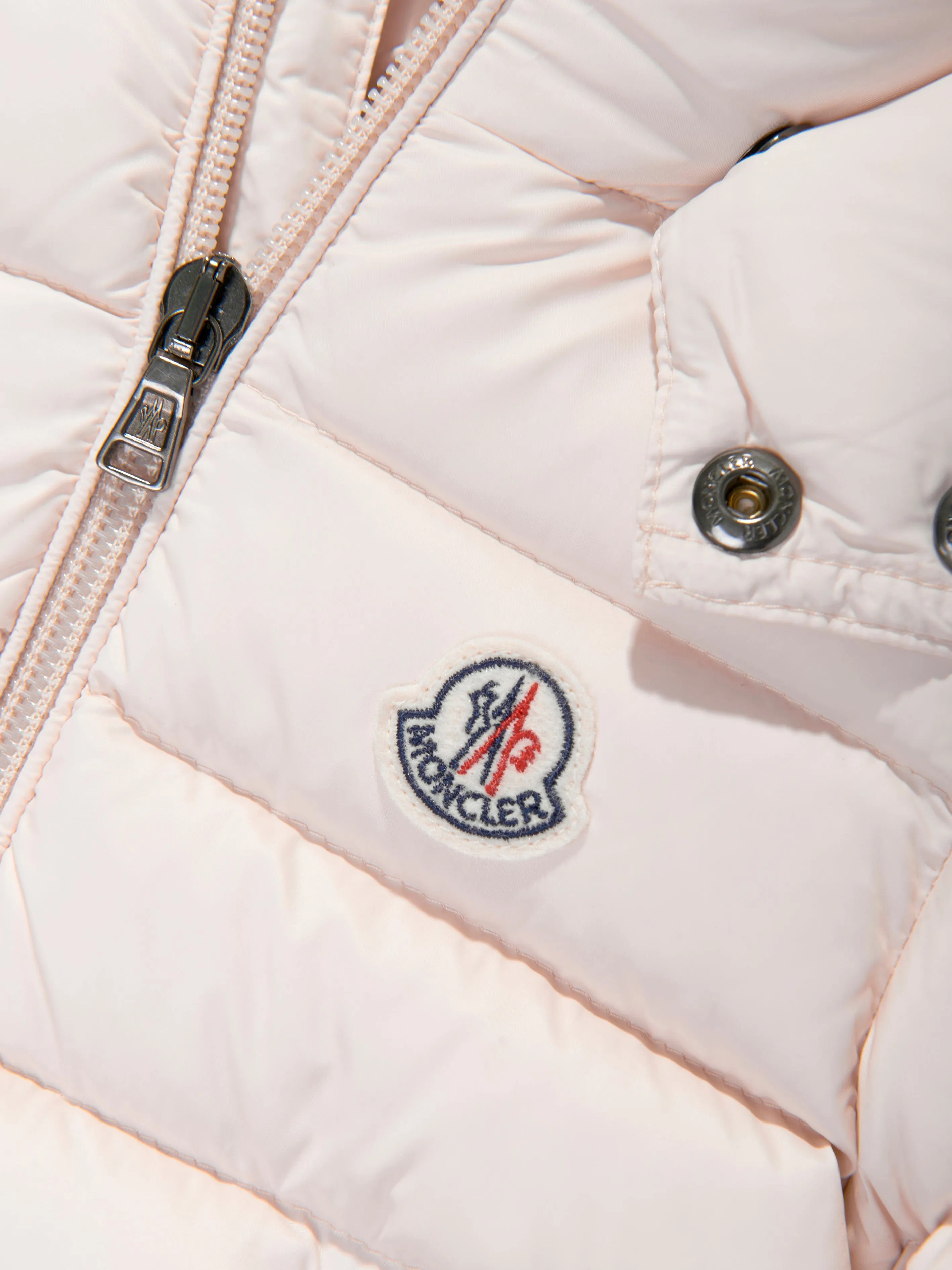 Moncler Enfant Baby Girls Daunengefütterte Jules Jacke in Rosa