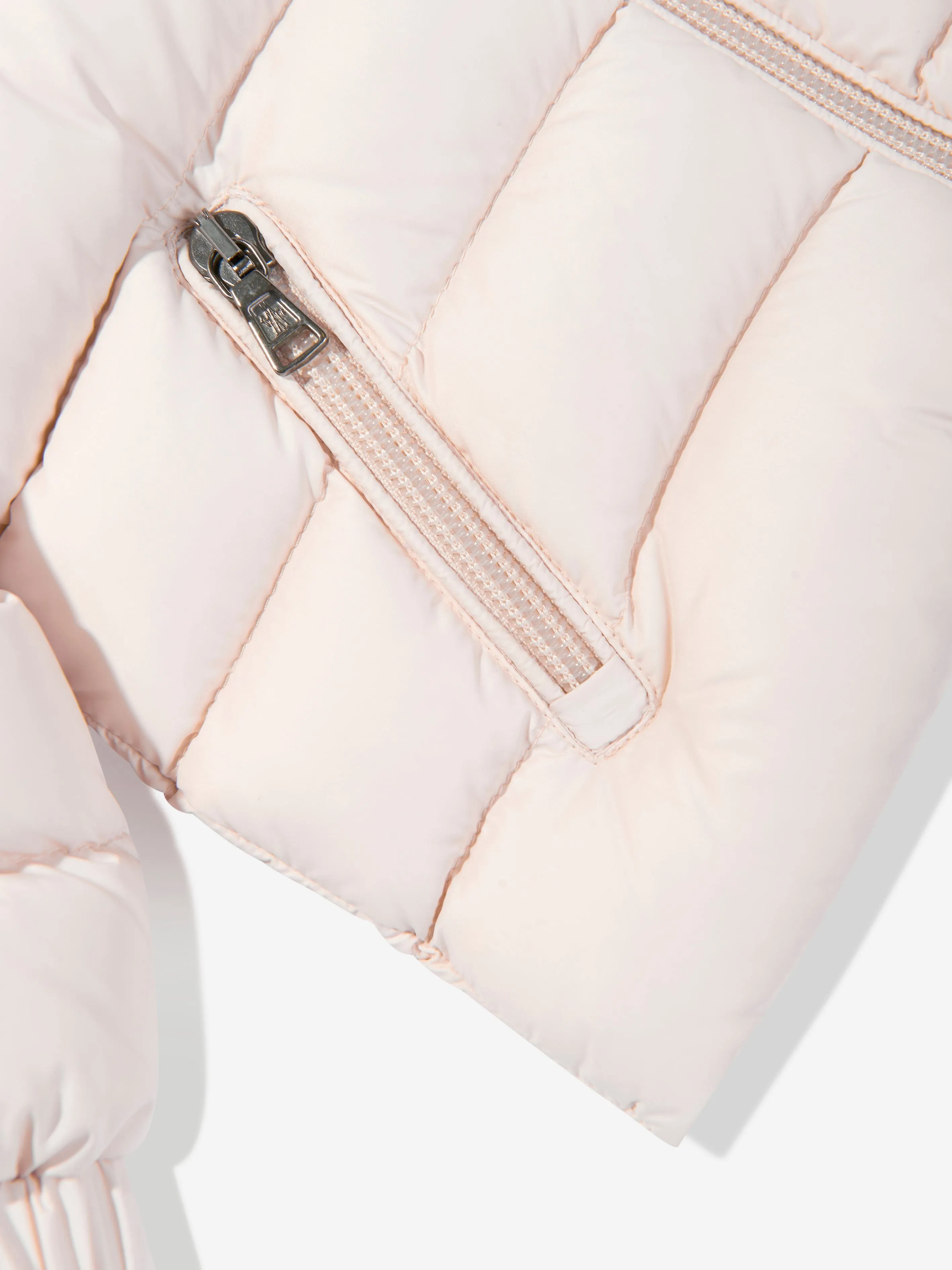Moncler Enfant Baby Girls Daunengefütterte Jules Jacke in Rosa