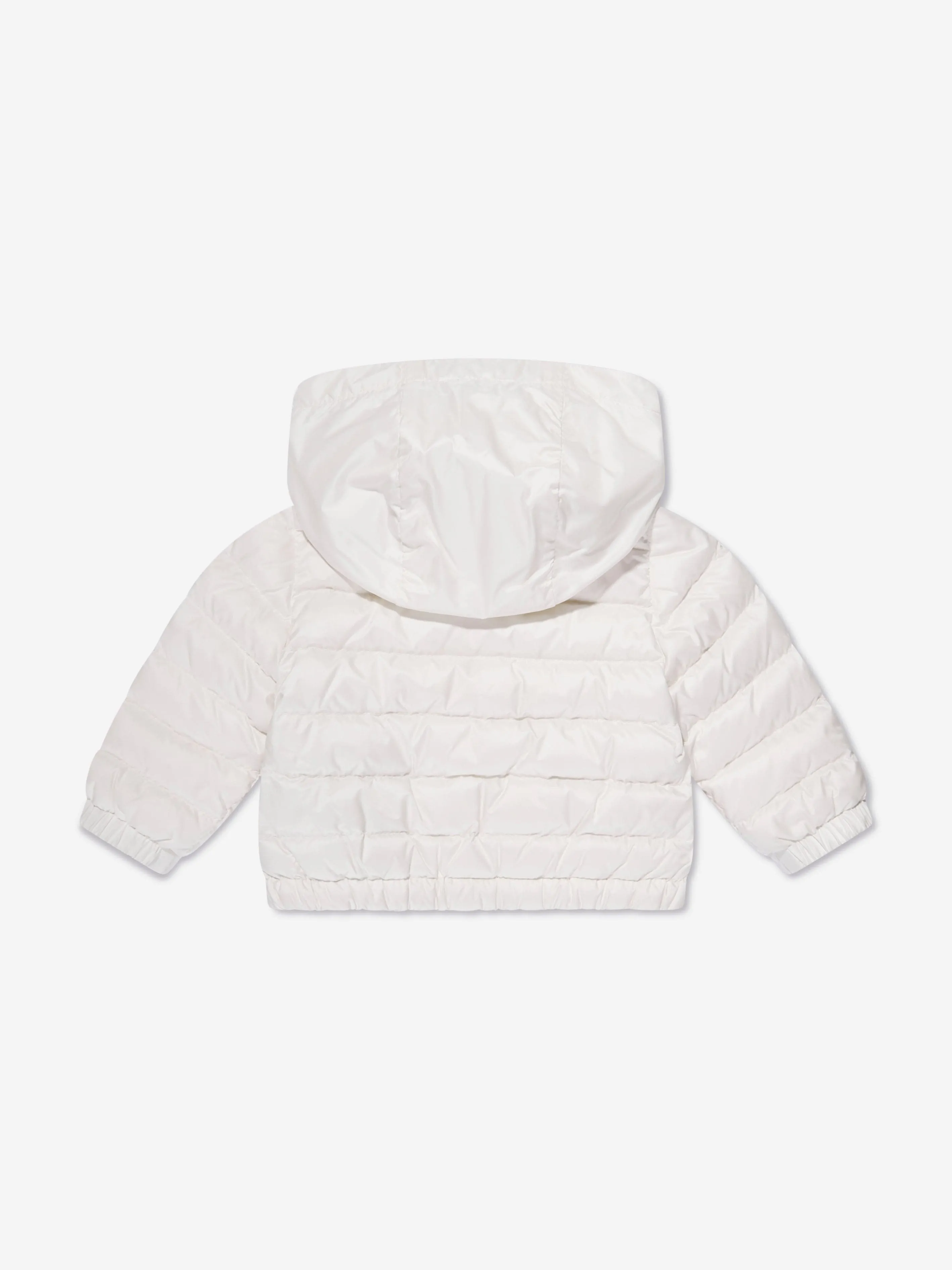 Moncler Enfant Baby Mädchen Daunengefütterte Lans Jacke in Weiß