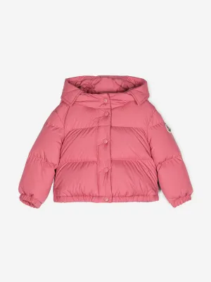 Moncler Enfant Baby Mädchen Daunengefütterte Laurie Jacke in Rosa