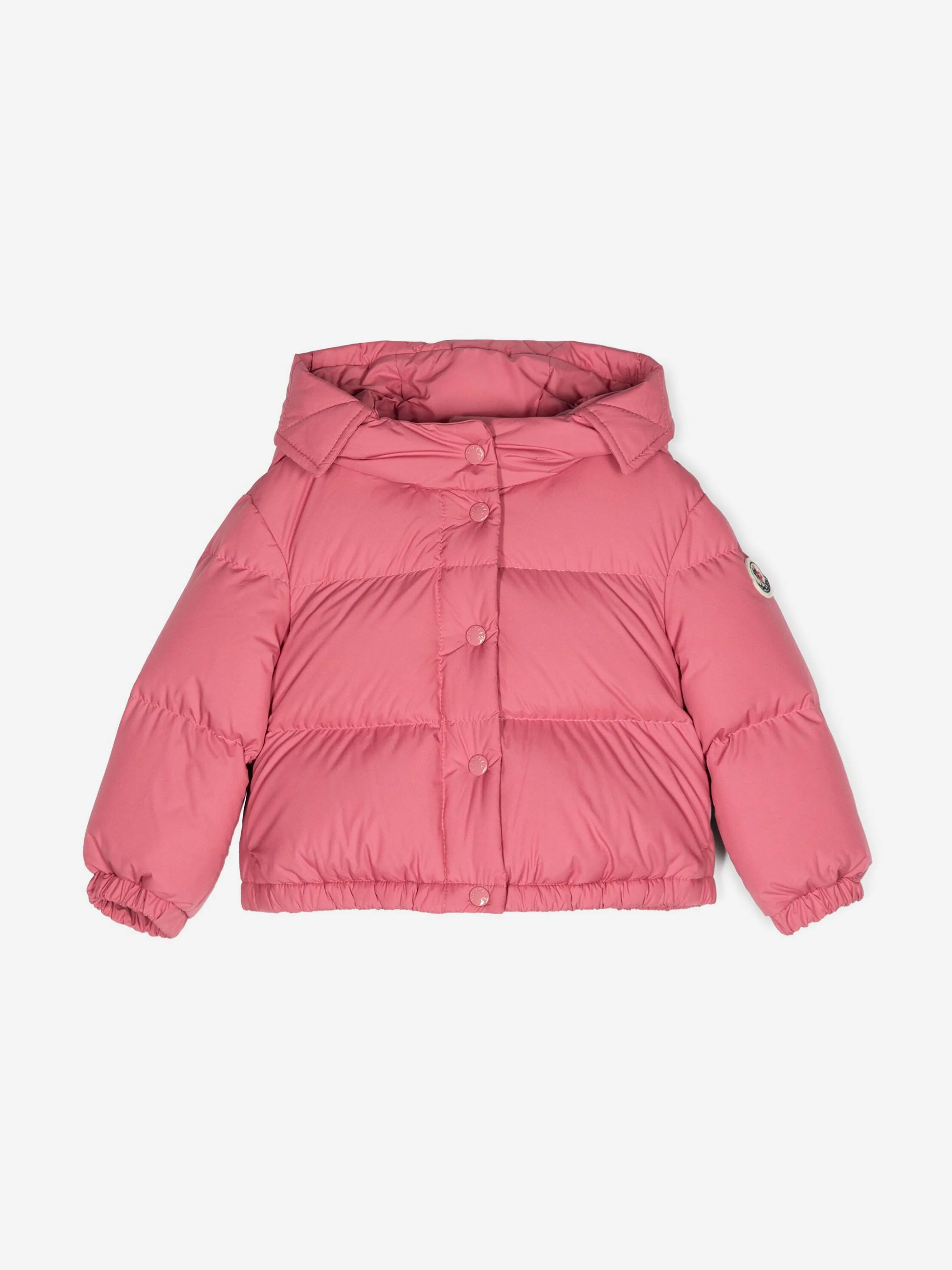 Moncler Enfant Baby Mädchen Daunengefütterte Laurie Jacke in Rosa