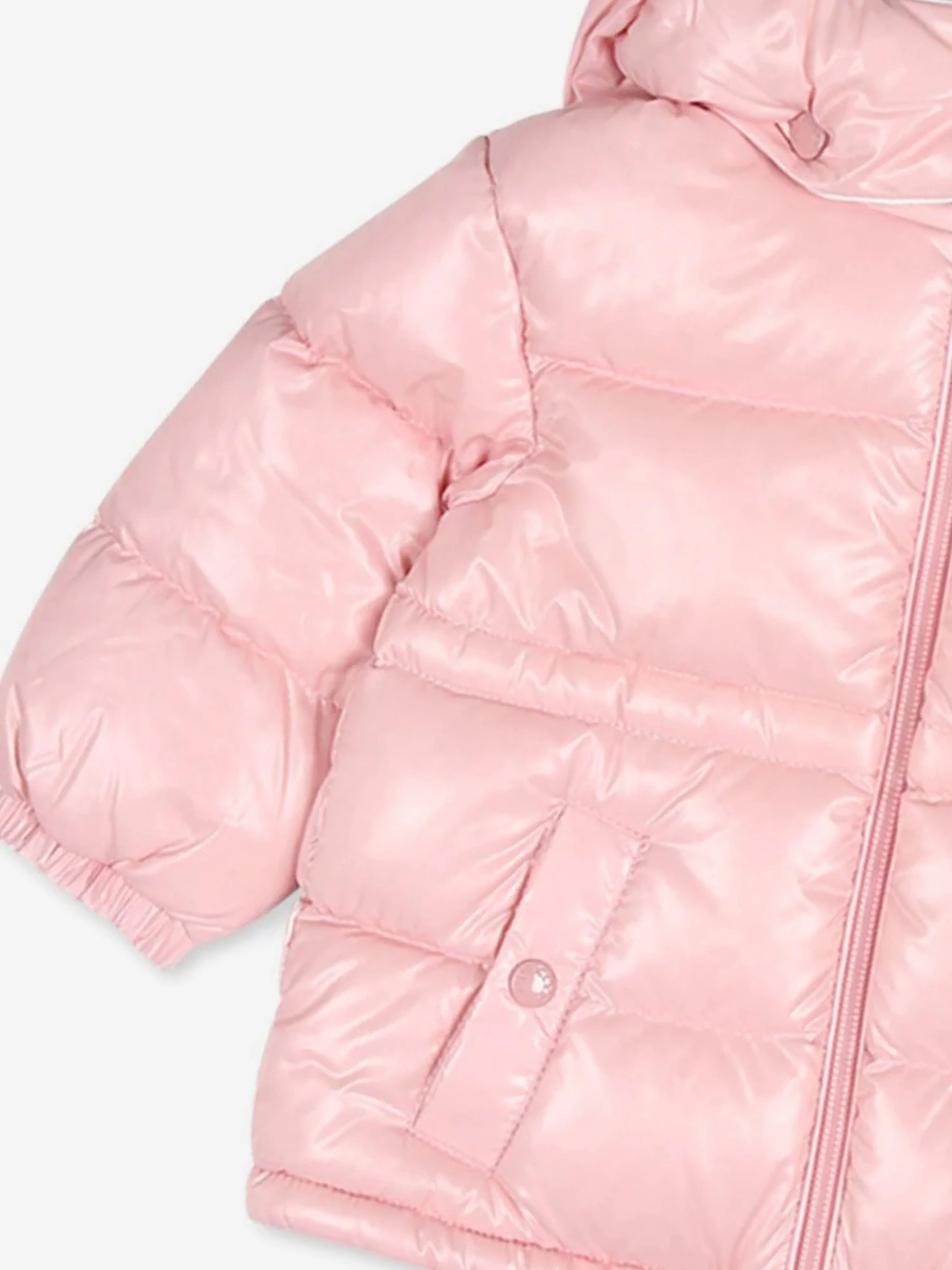 Moncler Enfant Baby Girls Daunengefütterte Maire Jacke in Rosa