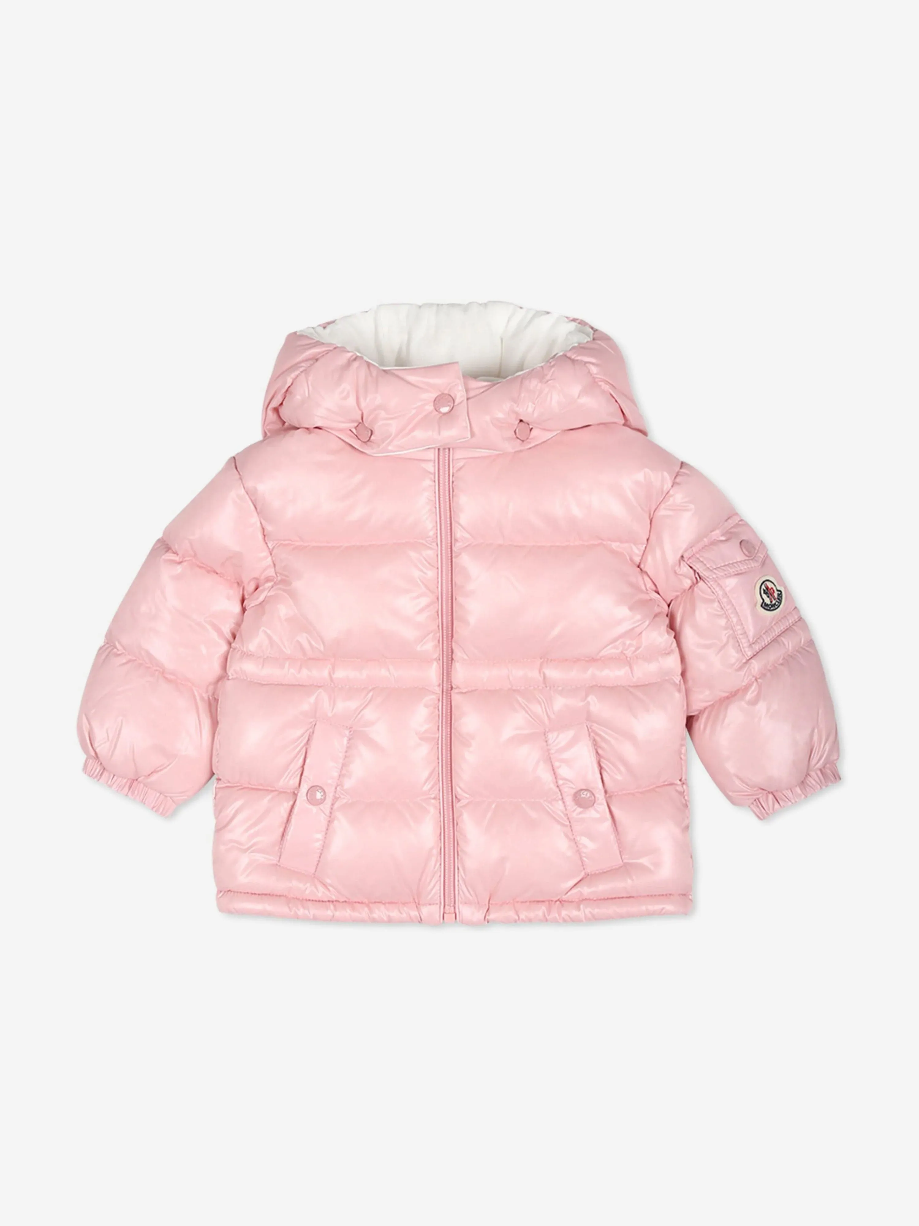 Moncler Enfant Baby Girls Daunengefütterte Maire Jacke in Rosa