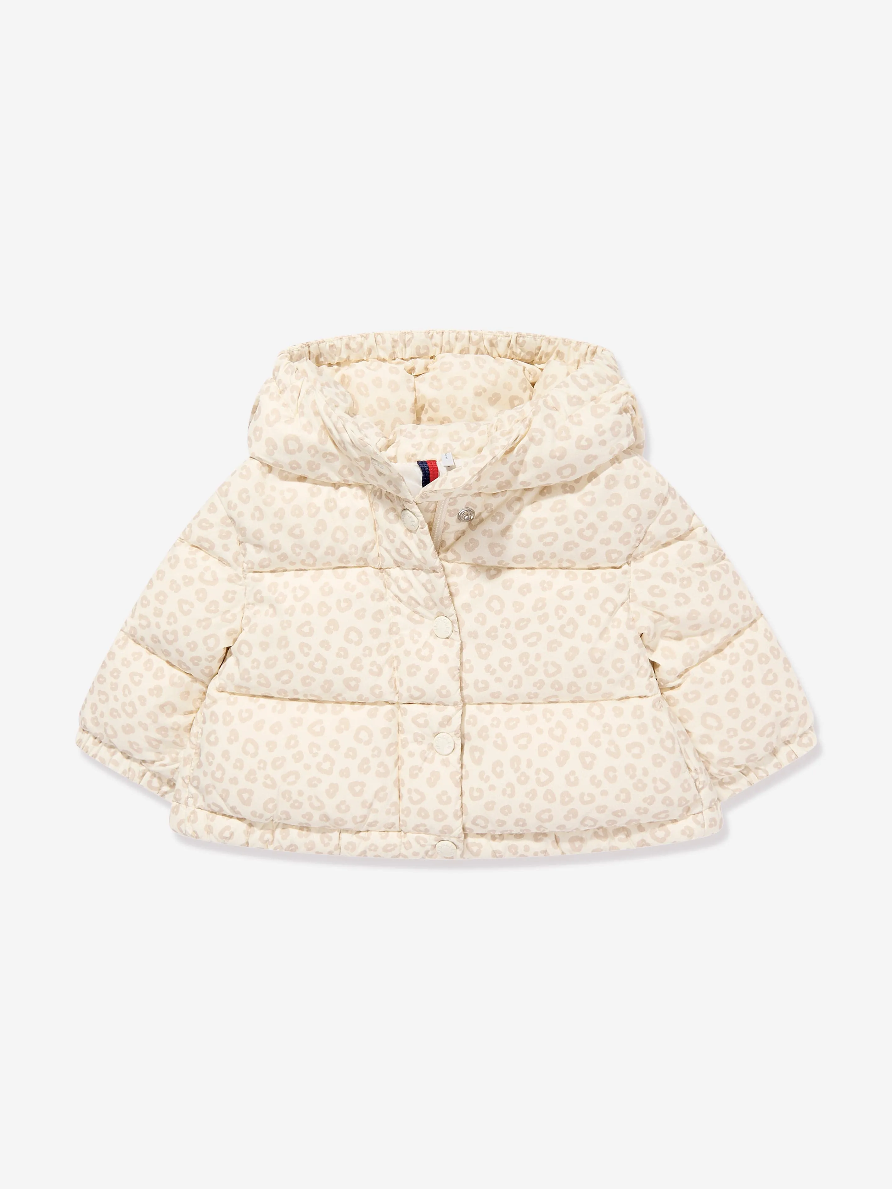 Moncler Enfant Baby Girls Daunengefütterte Tessa Jacke in Beige
