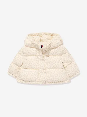 Moncler Enfant Baby Girls Daunengefütterte Tessa Jacke in Beige