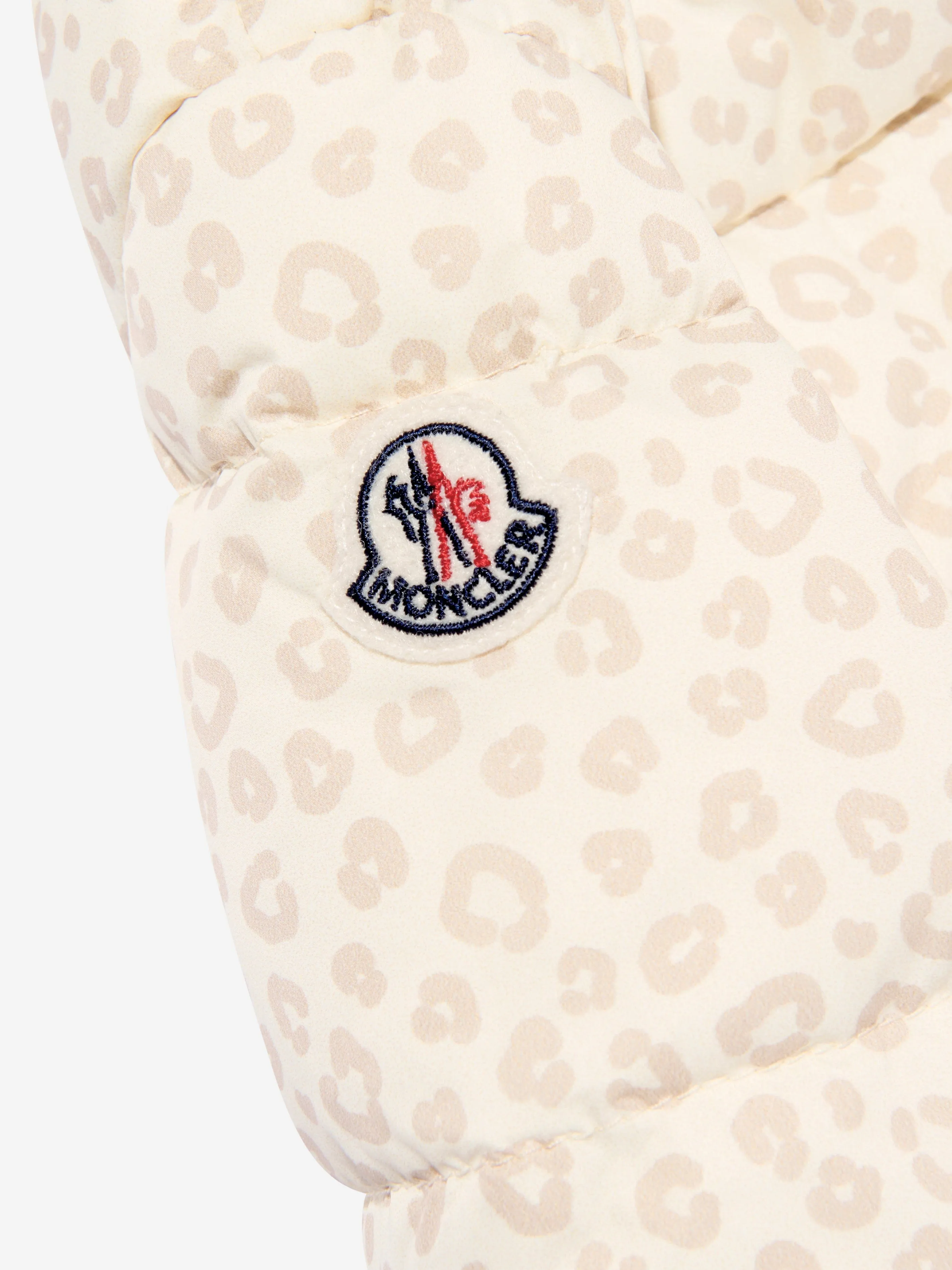 Moncler Enfant Baby Girls Daunengefütterte Tessa Jacke in Beige